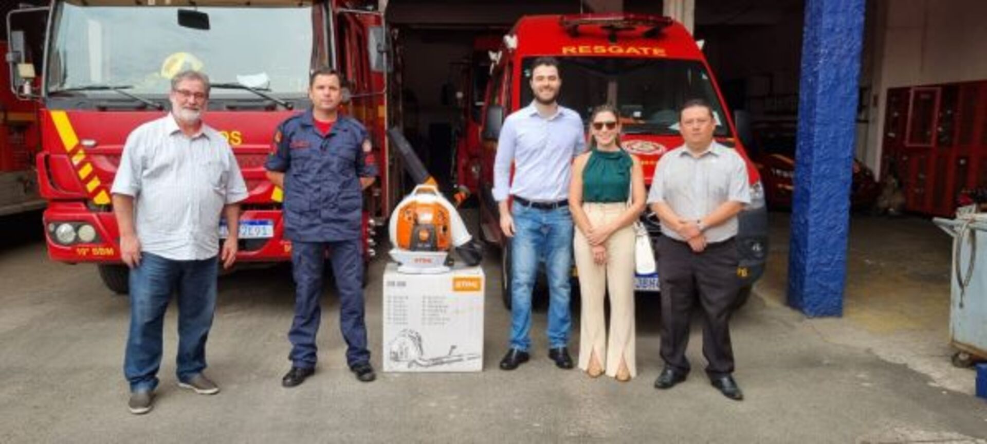 Entrega ocorreu na sede do Corpo de Bombeiros em Uruguaiana.