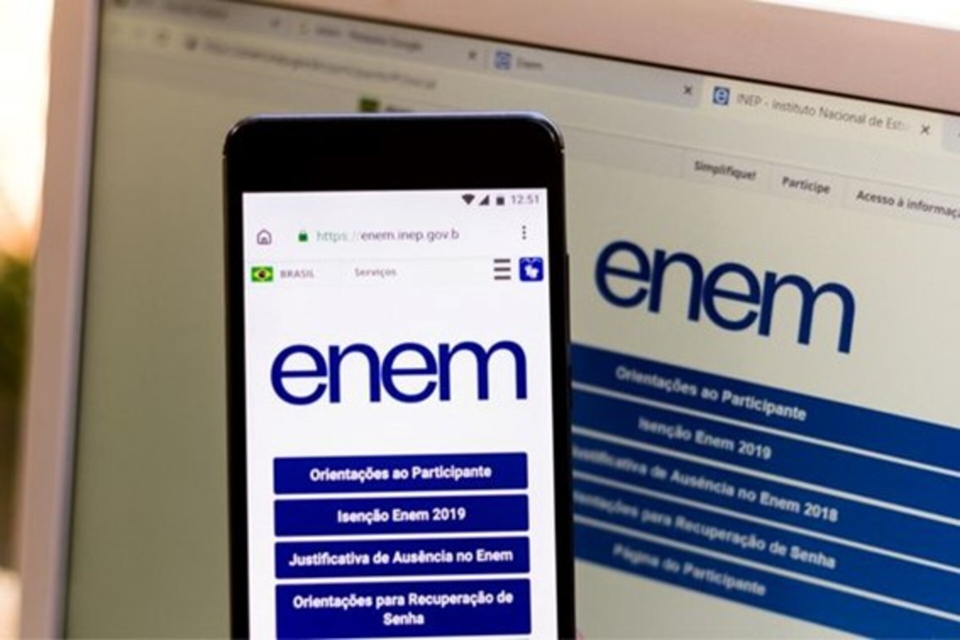 Ministério da Educação (MEC) deixará de realizar a edição digital do Exame Nacional do Ensino Médio (Enem).
