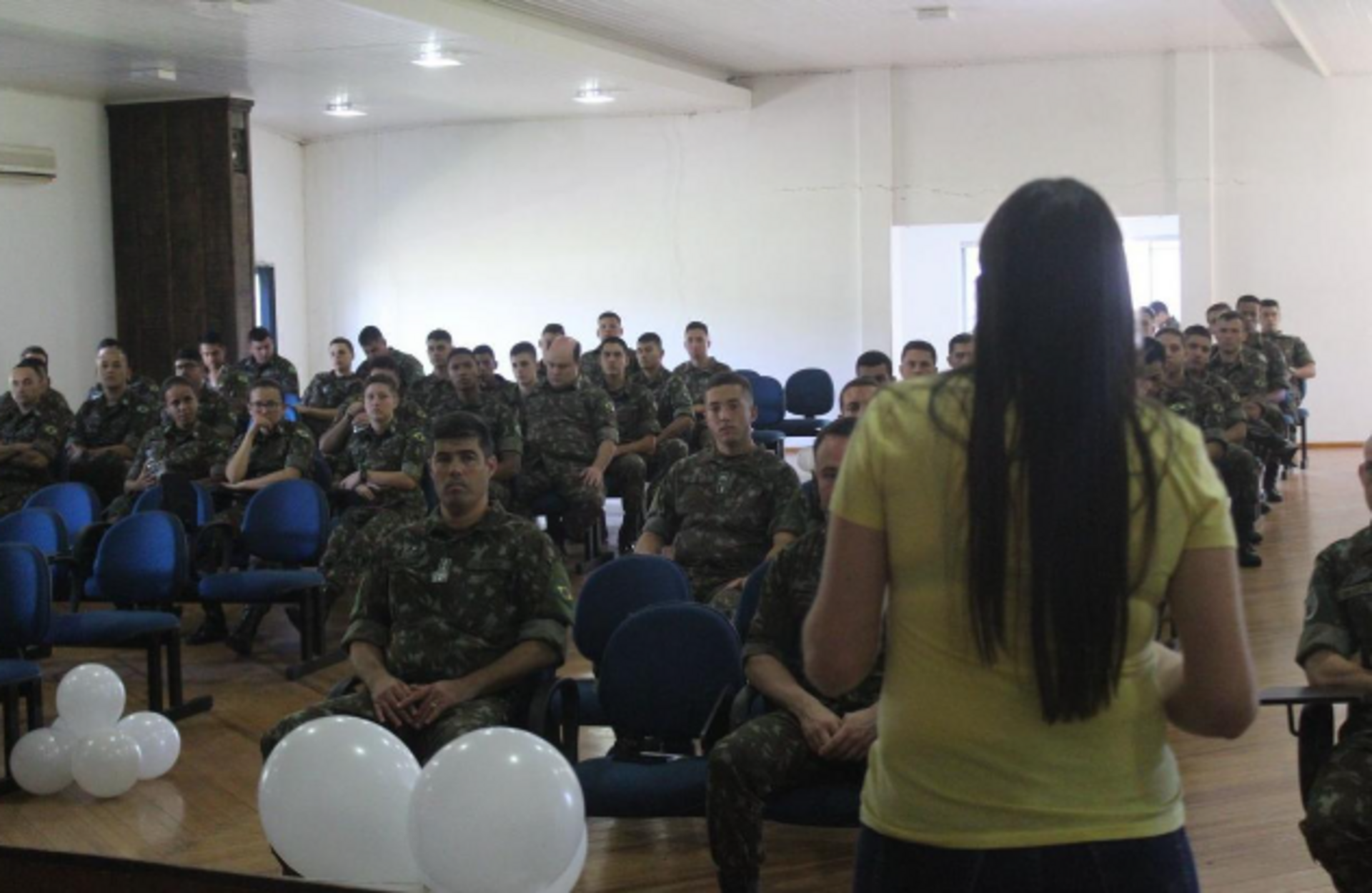 A palestra é alusiva ao Janeiro Branco.