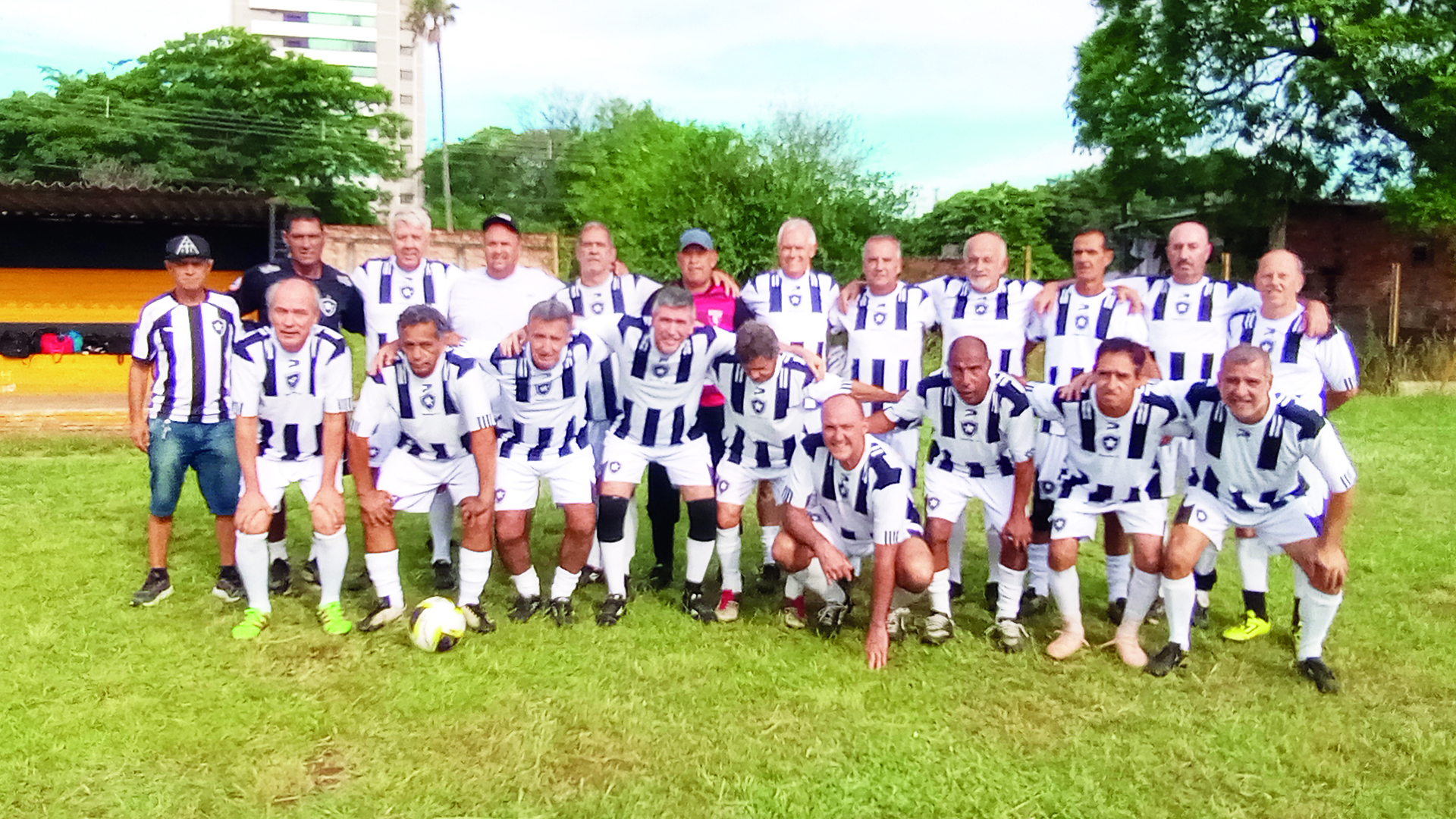 Botafogo campeão Liga Master Sênior Sessentão.