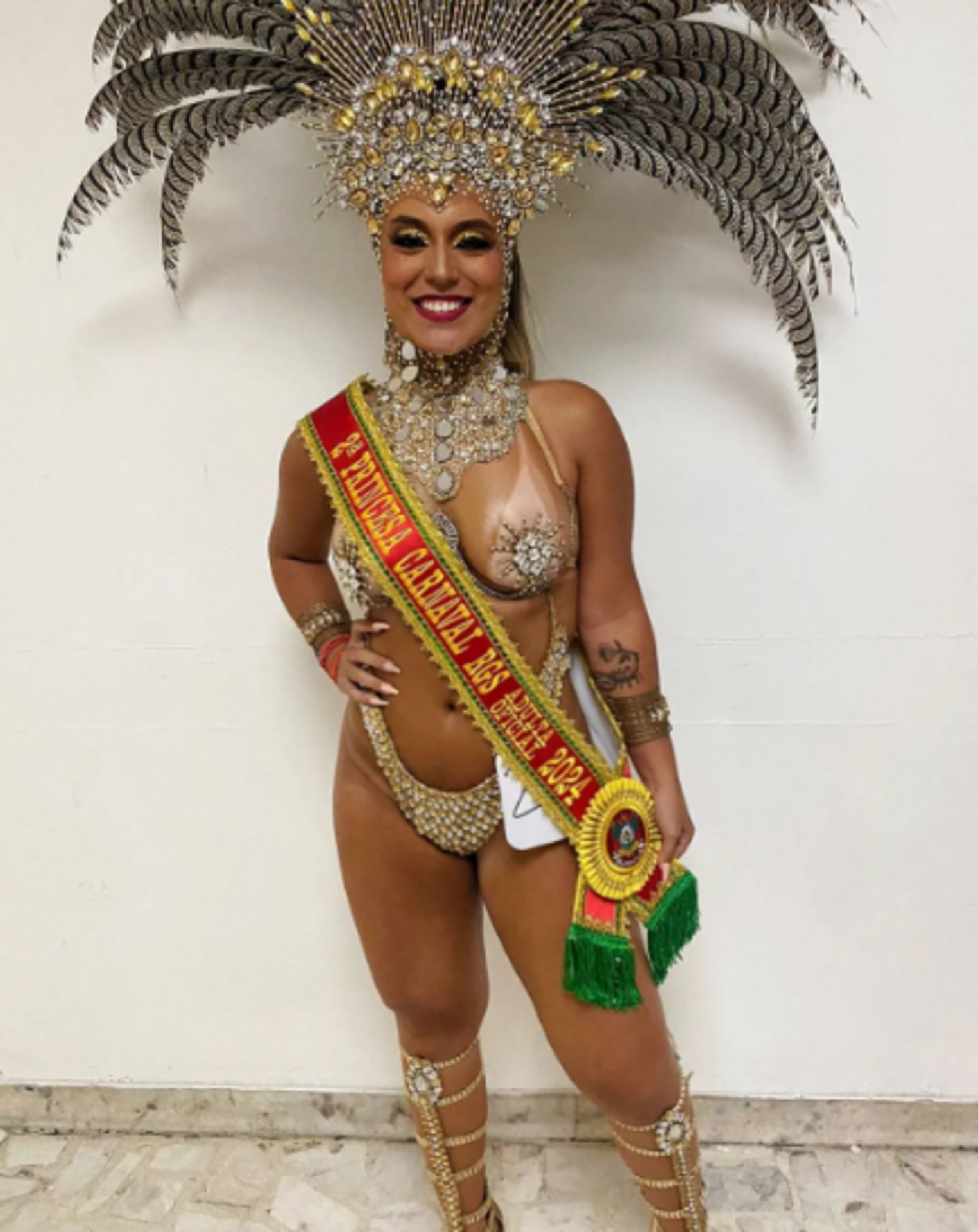Lenita Santos foi eleita 2ª Princesa.