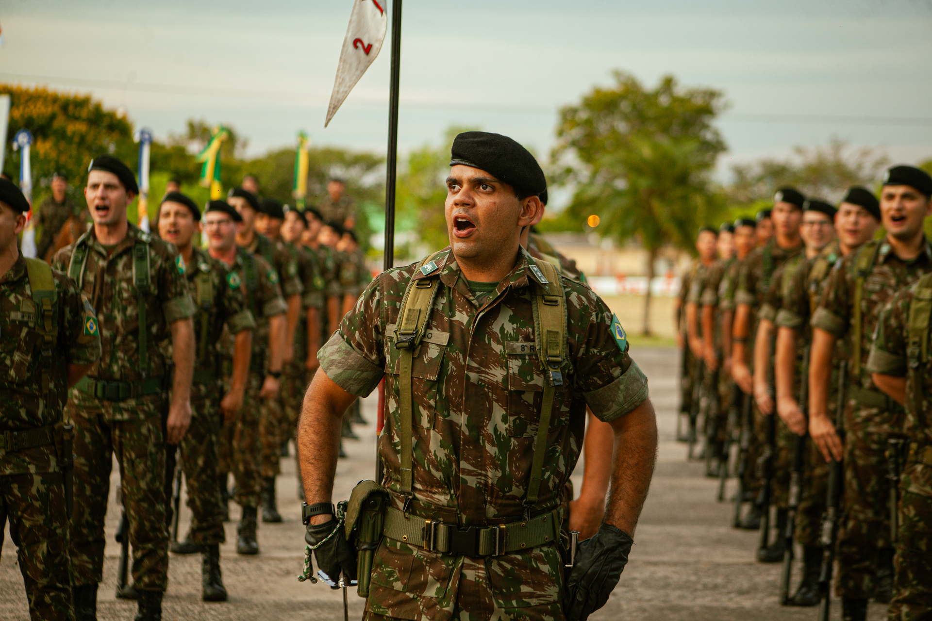 O RC Mec é o único regimento de Cavalaria na guarnição de Uruguaiana