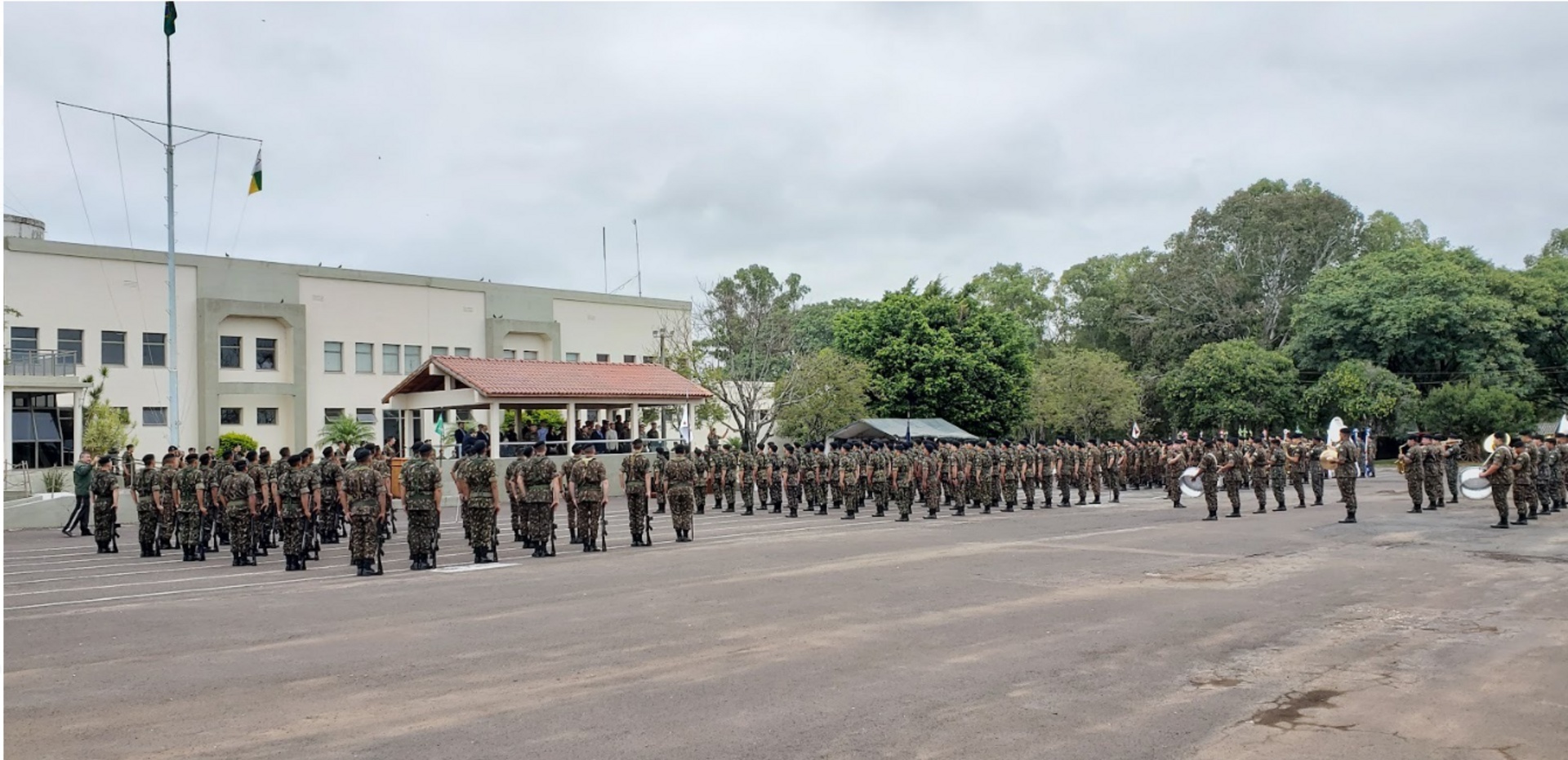 A Divisão de Cavalaria estabeleceu-se definitivamente em Uruguaiana em 1940.