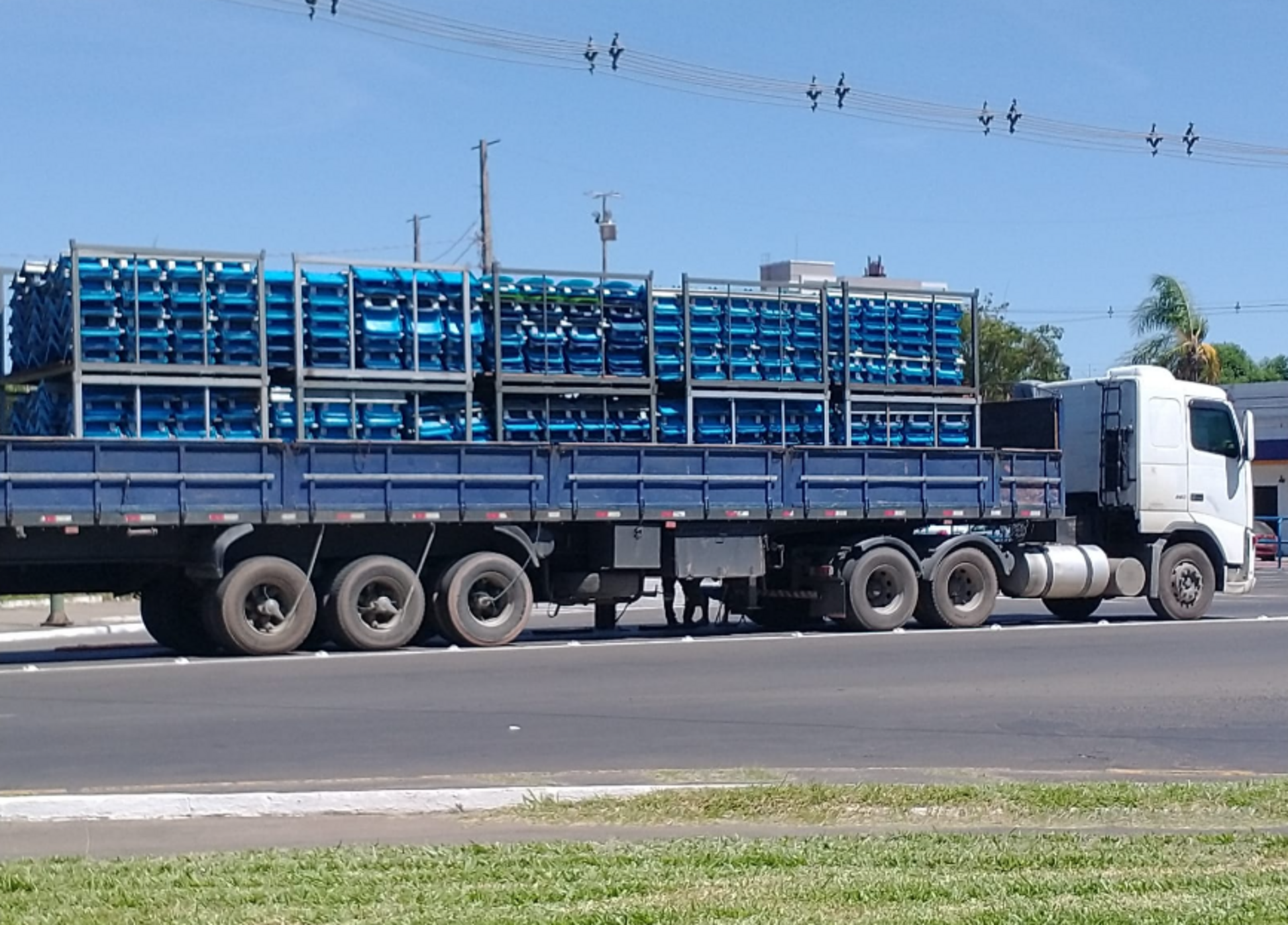 Estrutura chegando