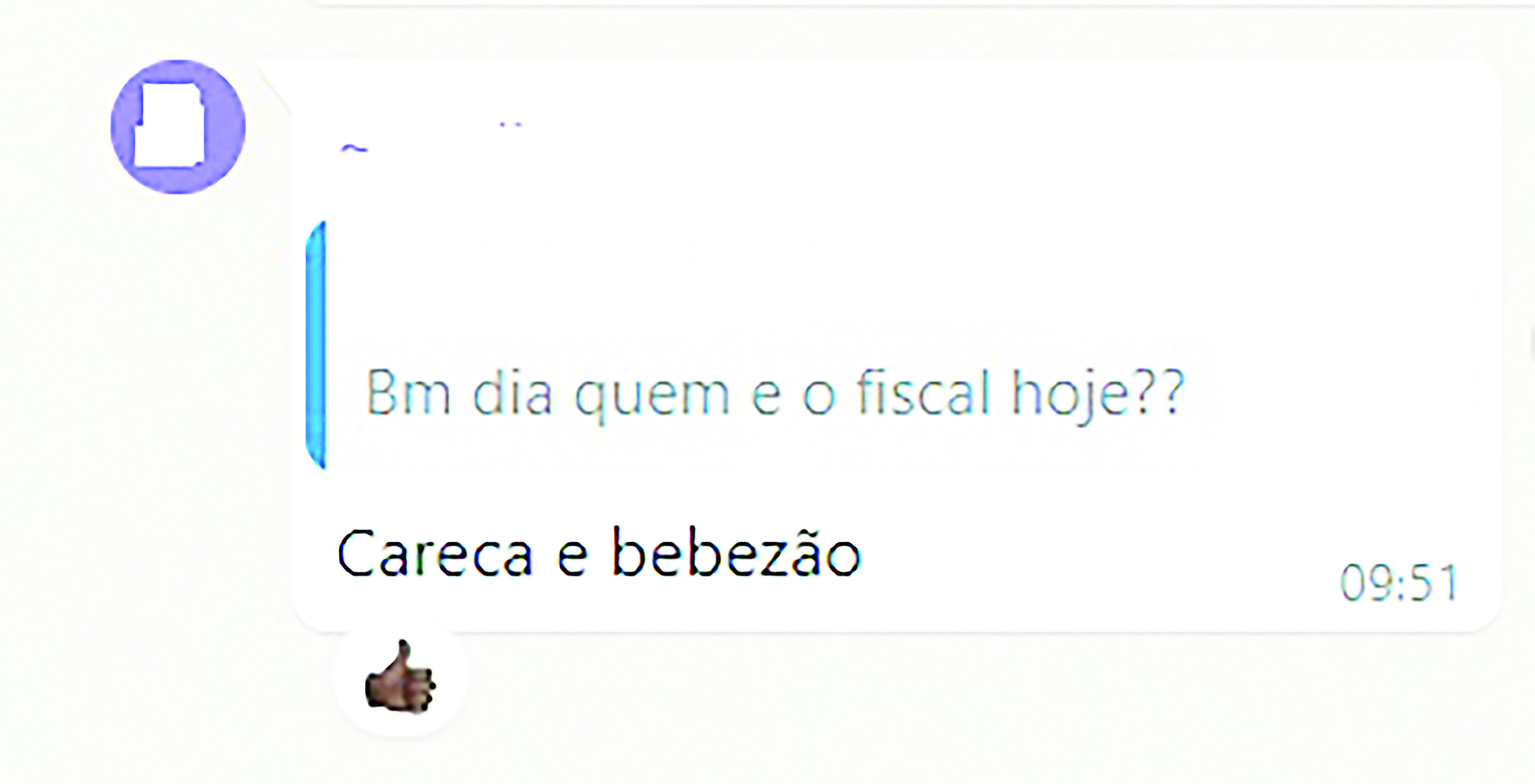 Conversas encaminhadas para a redação pelos leitores