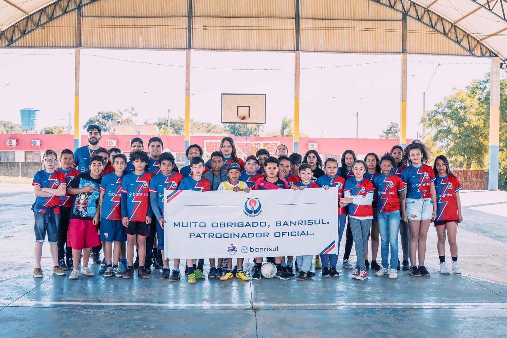 Atualmente o projeto contempla 150 crianças