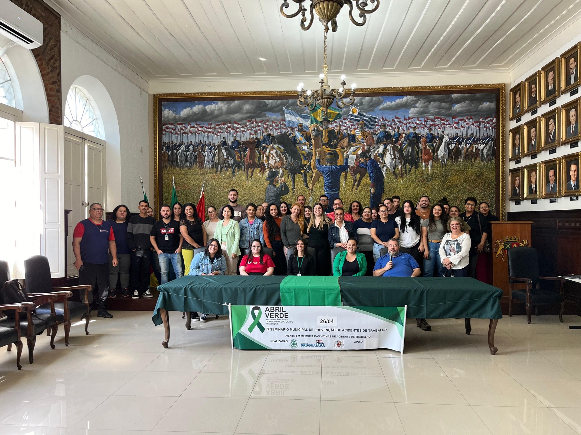 53 - O evento integra as atividades relacionadas à campanha 'Abril Verde'.
