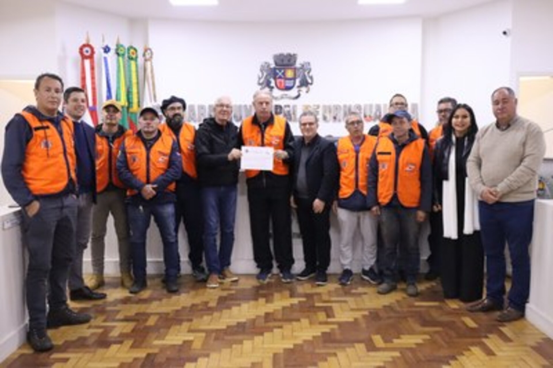 43 - Destaque especial para a homenagem concedida à Defesa Civil