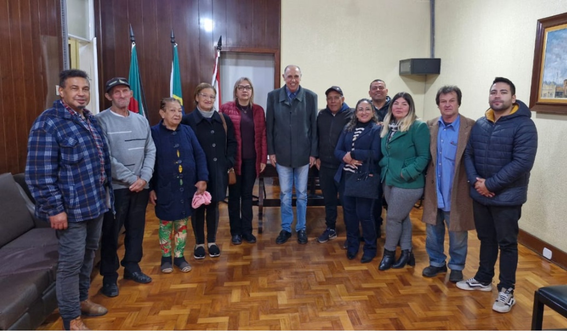 Na oportunidade, os líderes comunitários apresentaram algumas preocupações