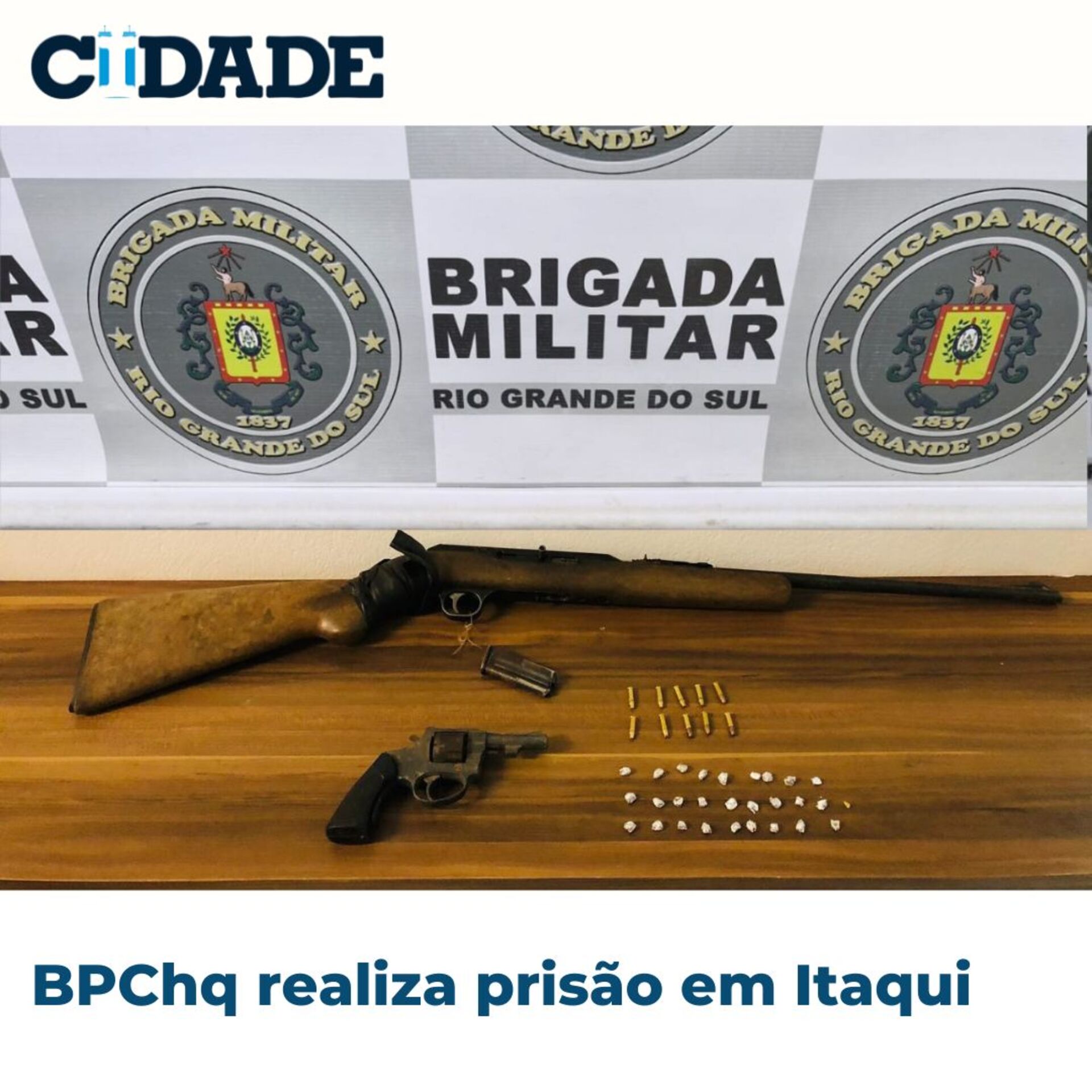 A ação teve início nas margens do rio Uruguai.