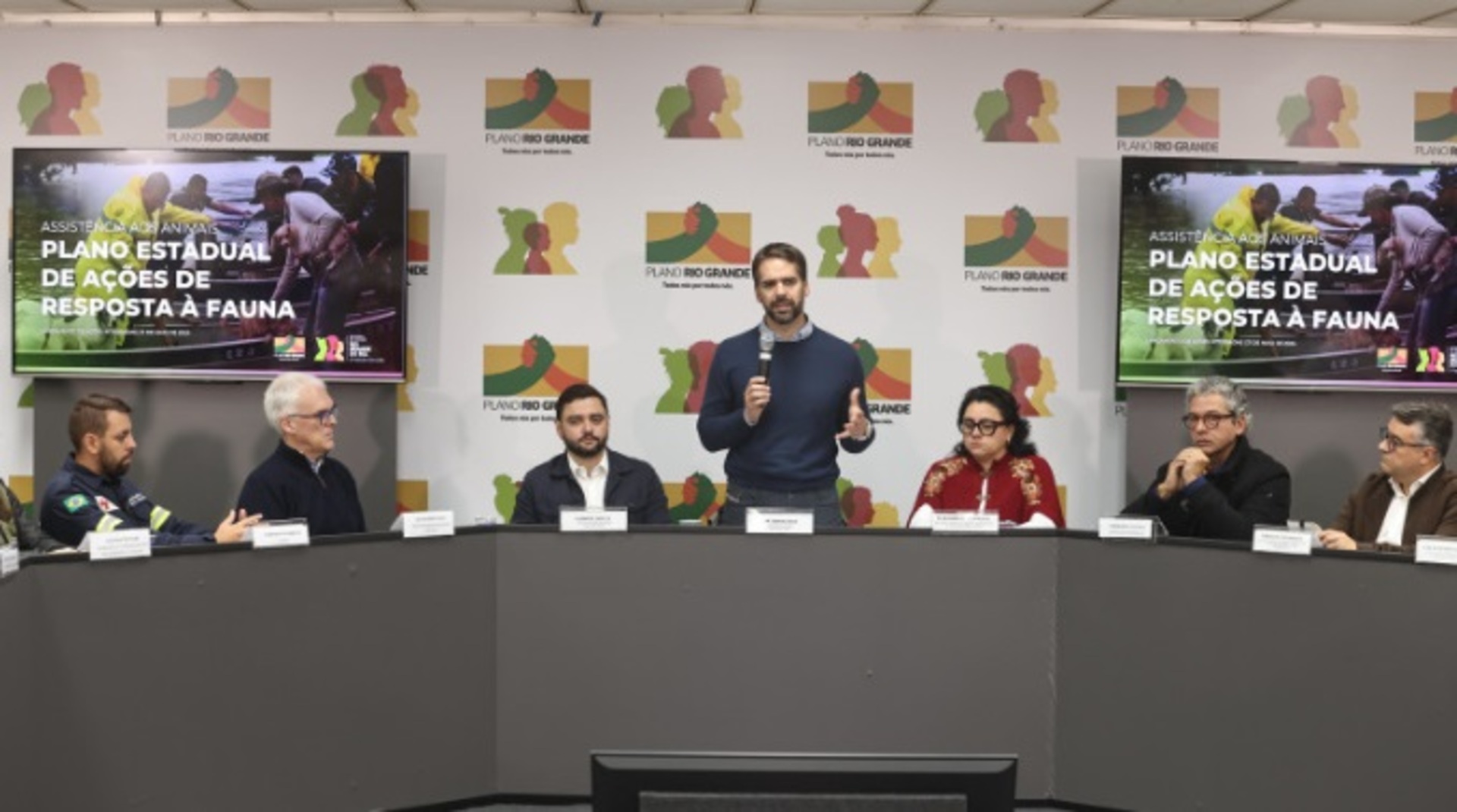 41 - O lançamento do plano contou com a presença do Ministério Público