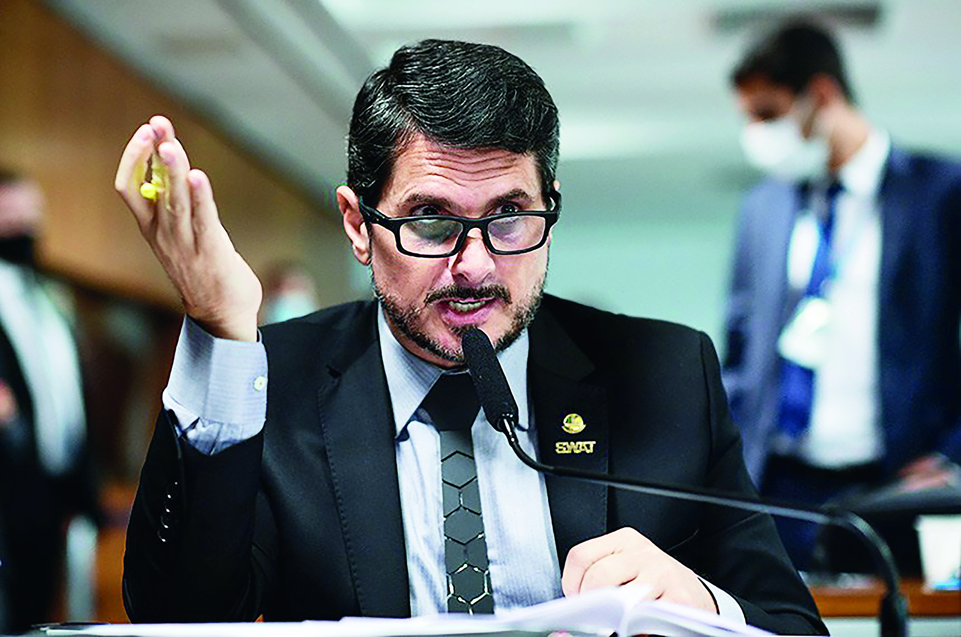 O projeto é do Senador Marcos do Val
