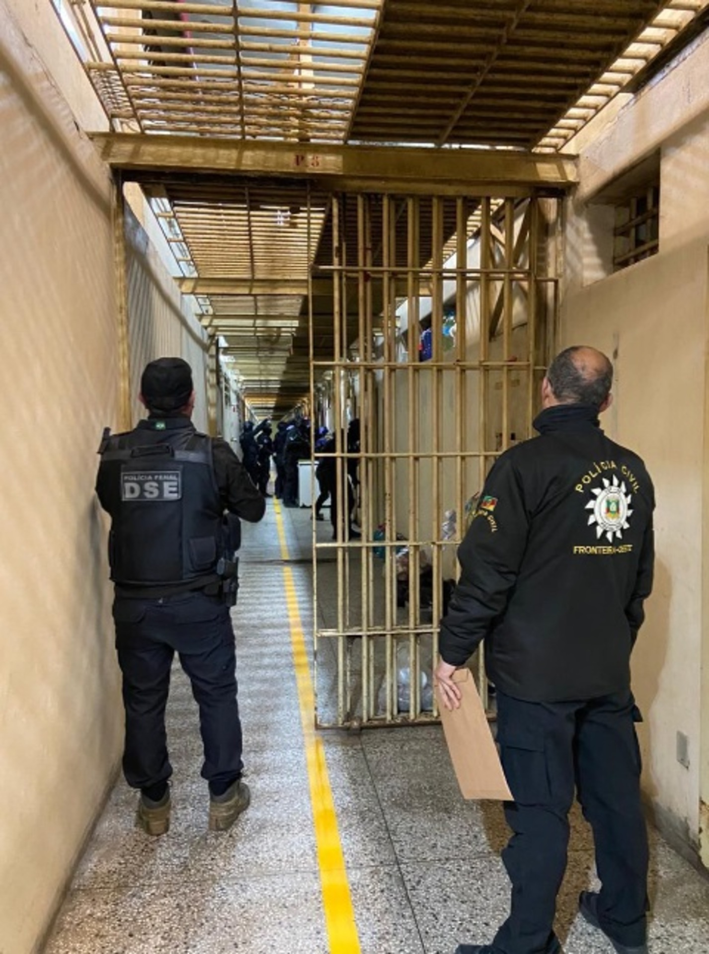 A Polícia Penal cumpriu mandado na Penitenciária