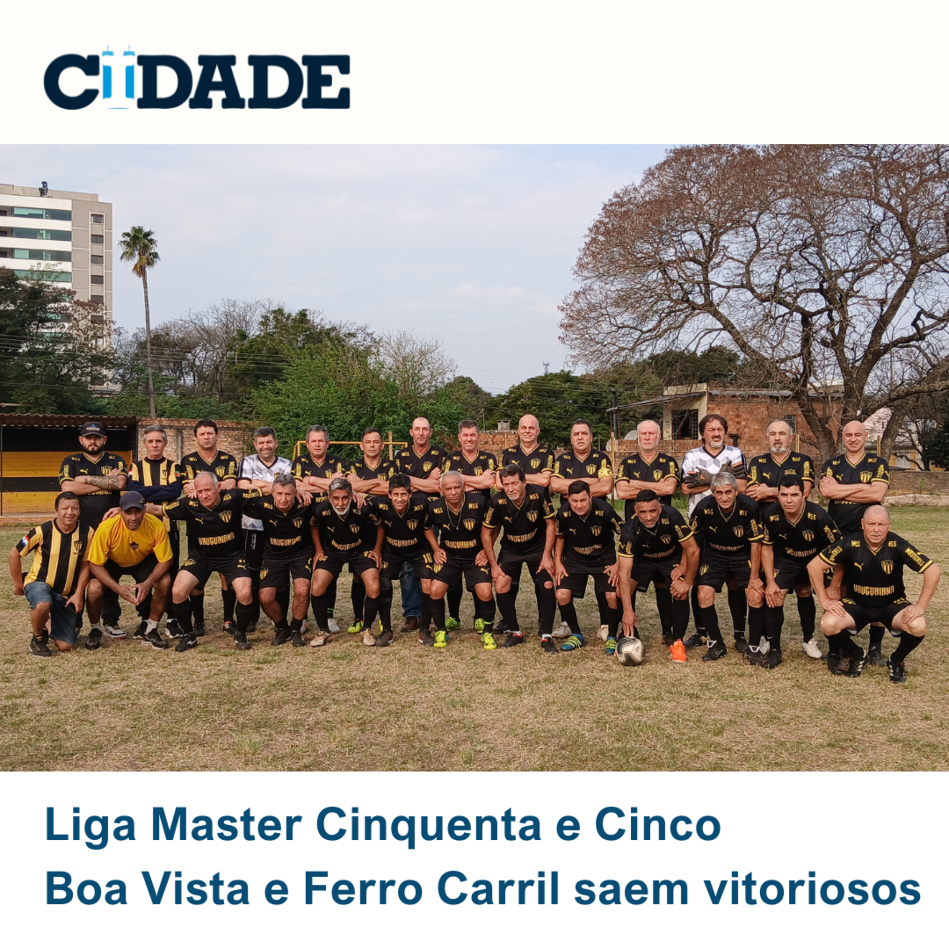 O Uruguaiana venceu o Ferro Carril por 2 x 0.