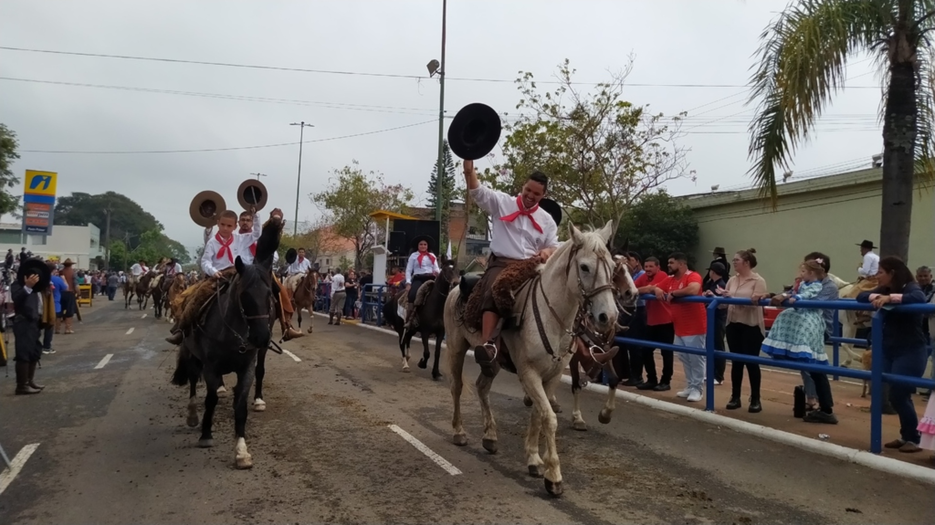 A chama será acessa em Alegrete.