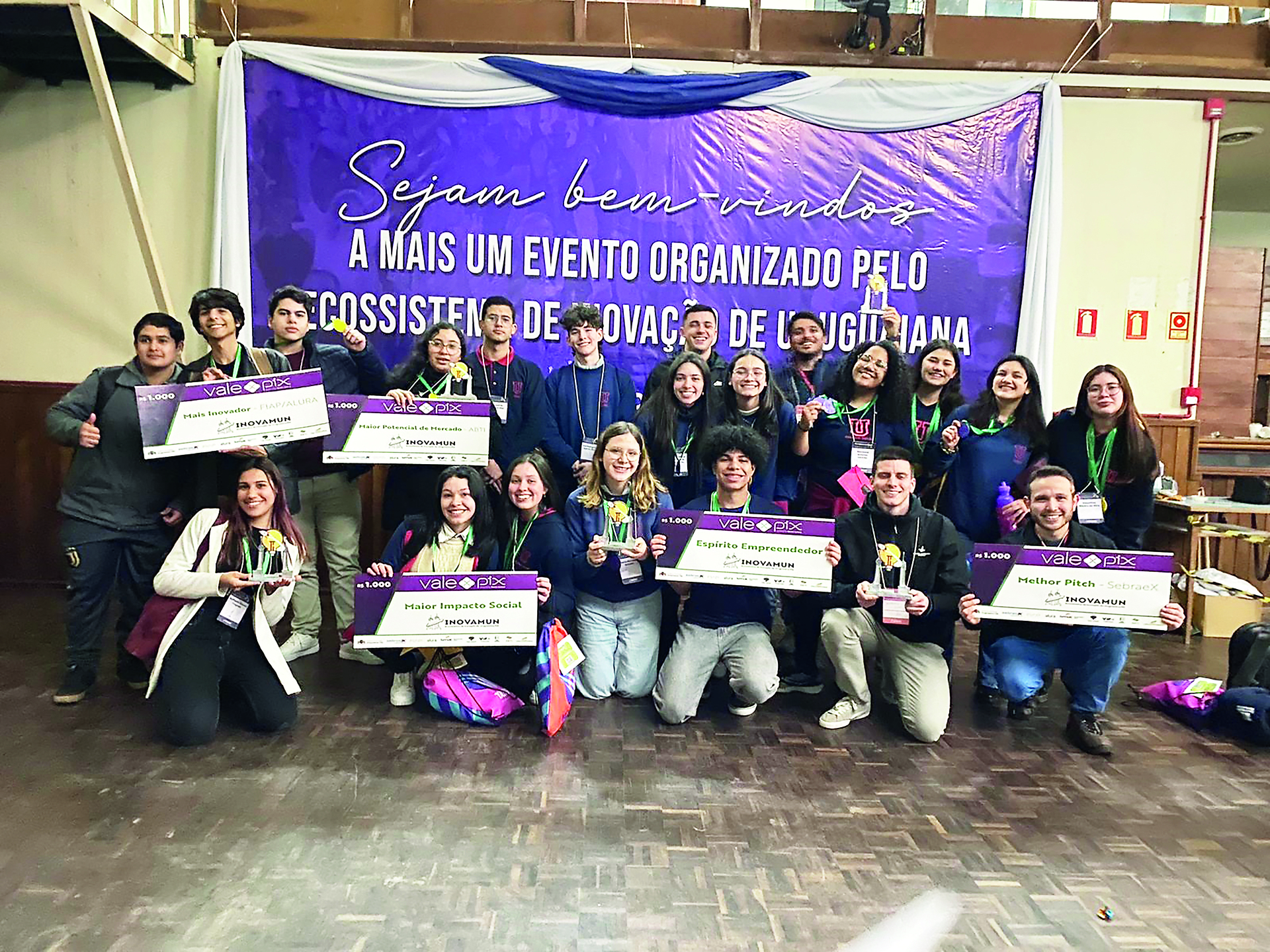 O evento reuniu mais de 200 alunos