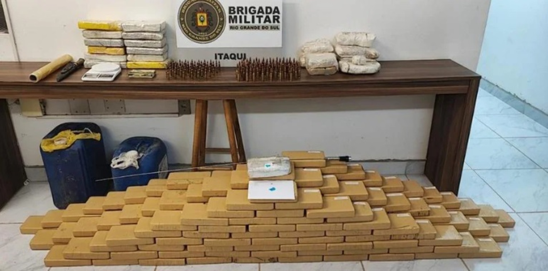 O crime na fronteira oeste é combatido pelas polícias