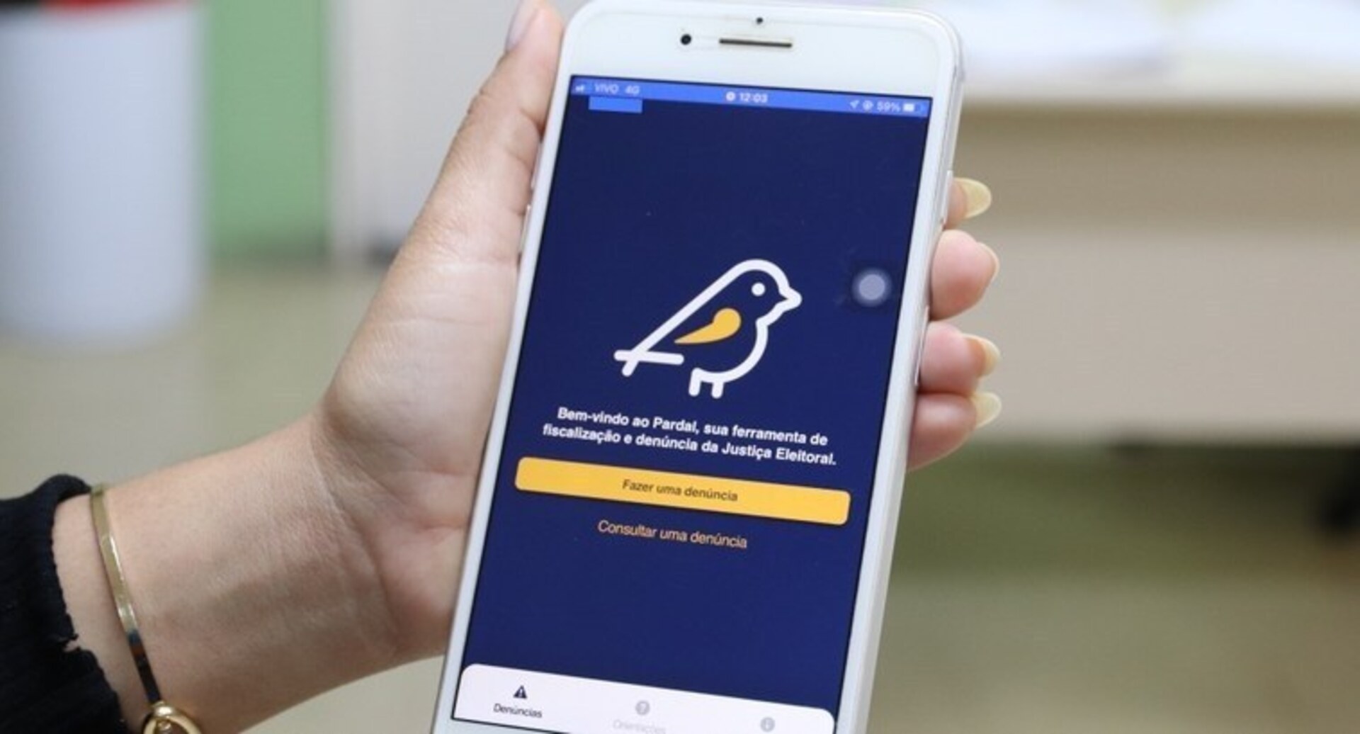 Aplicativo está disponível tanto para o sistema operacional Android quanto para o iOS
