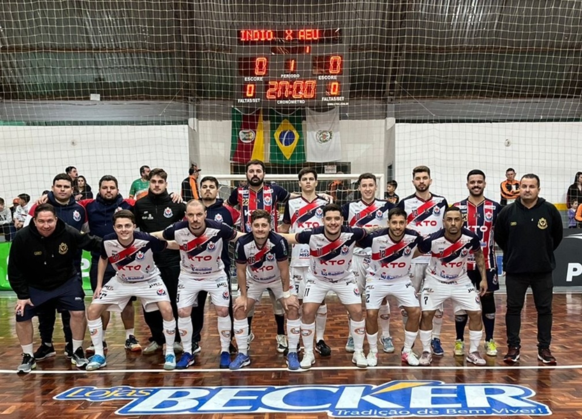 A próxima partida da equipe ocorre neste sábado.