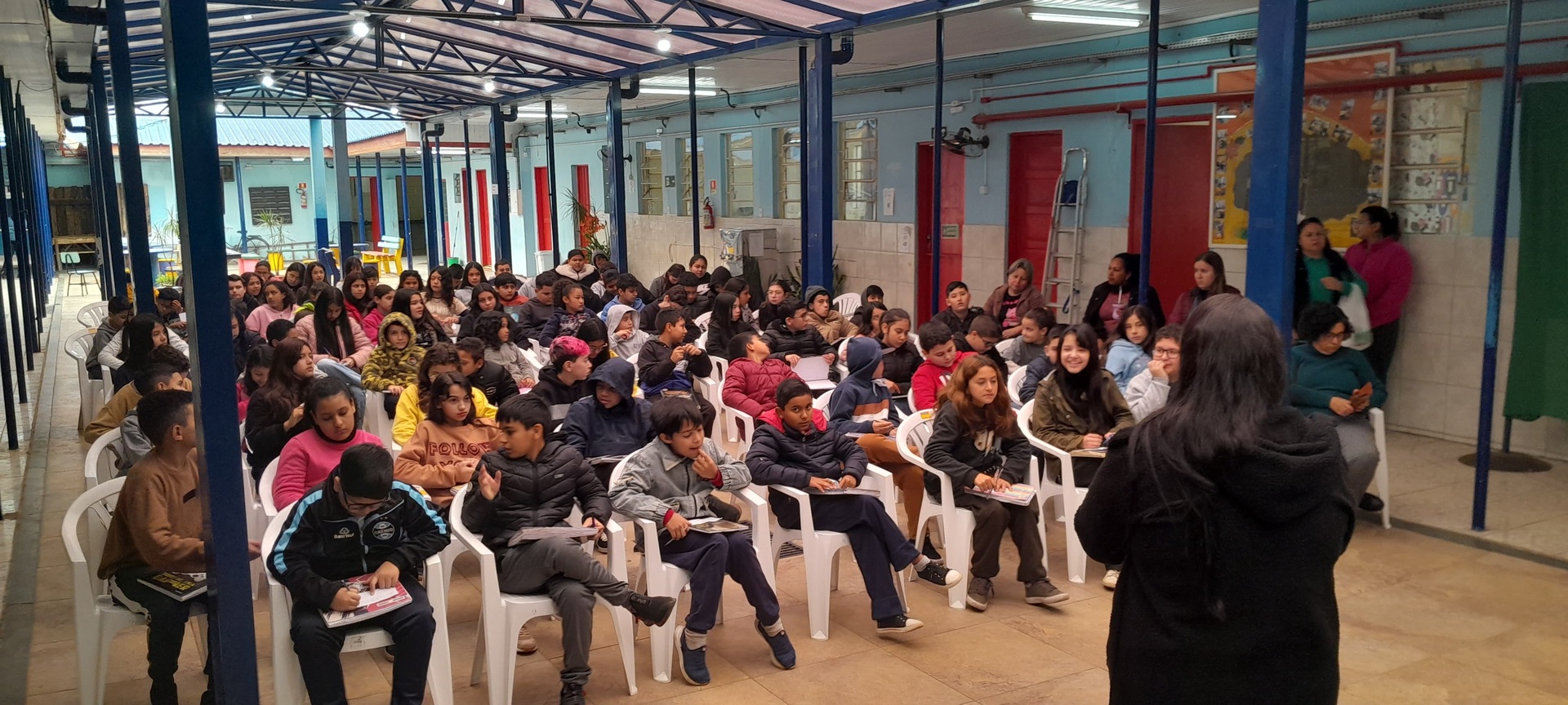 As ações já ocorreram em nove escolas.