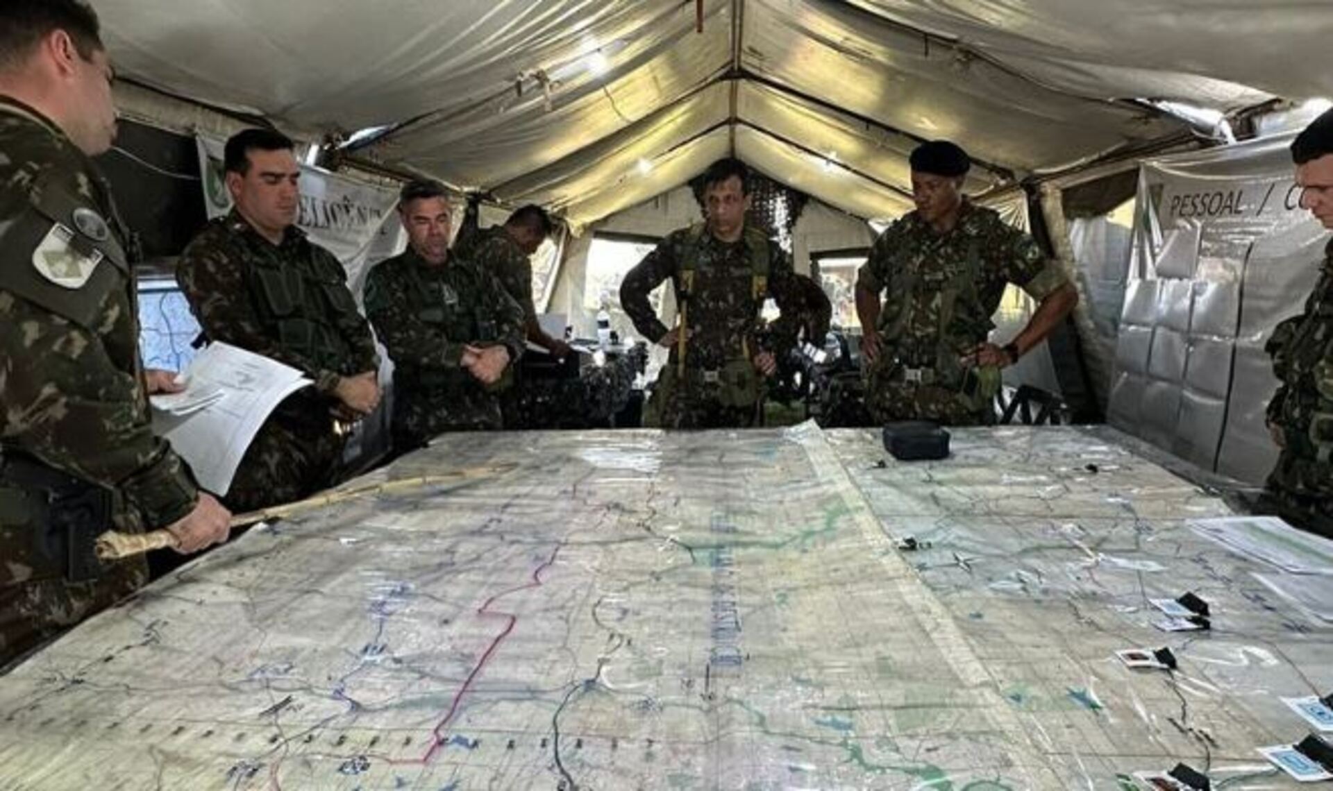 Operação Ibicuí 2024 certificou 648 militares em operações defensivas entre os dias 19 e 25 deste mês.