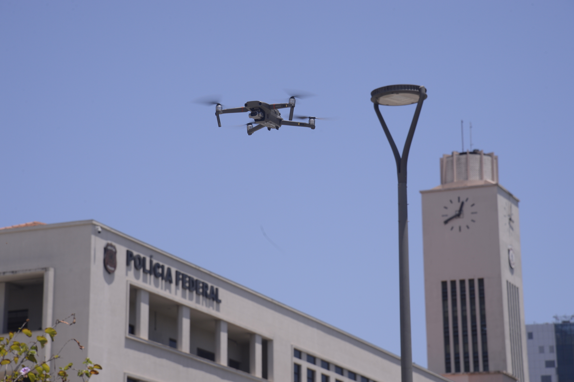 Durante o dia da eleição, a Polícia Federal utilizará drones em locais específicos para apurar suspeitas de boca de urna