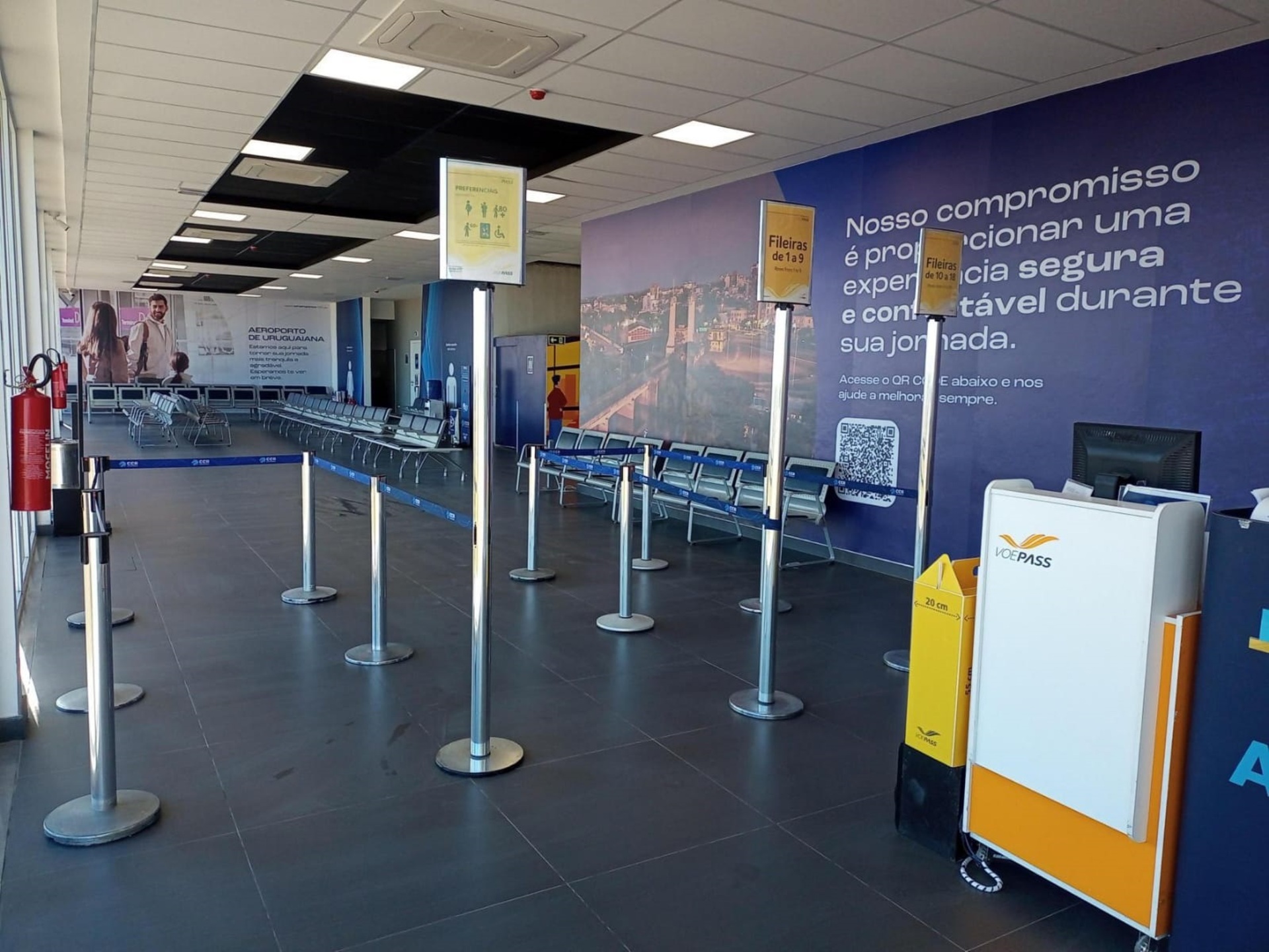 A empresa operava no Aeroporto Rubem Berta em Uruguaiana