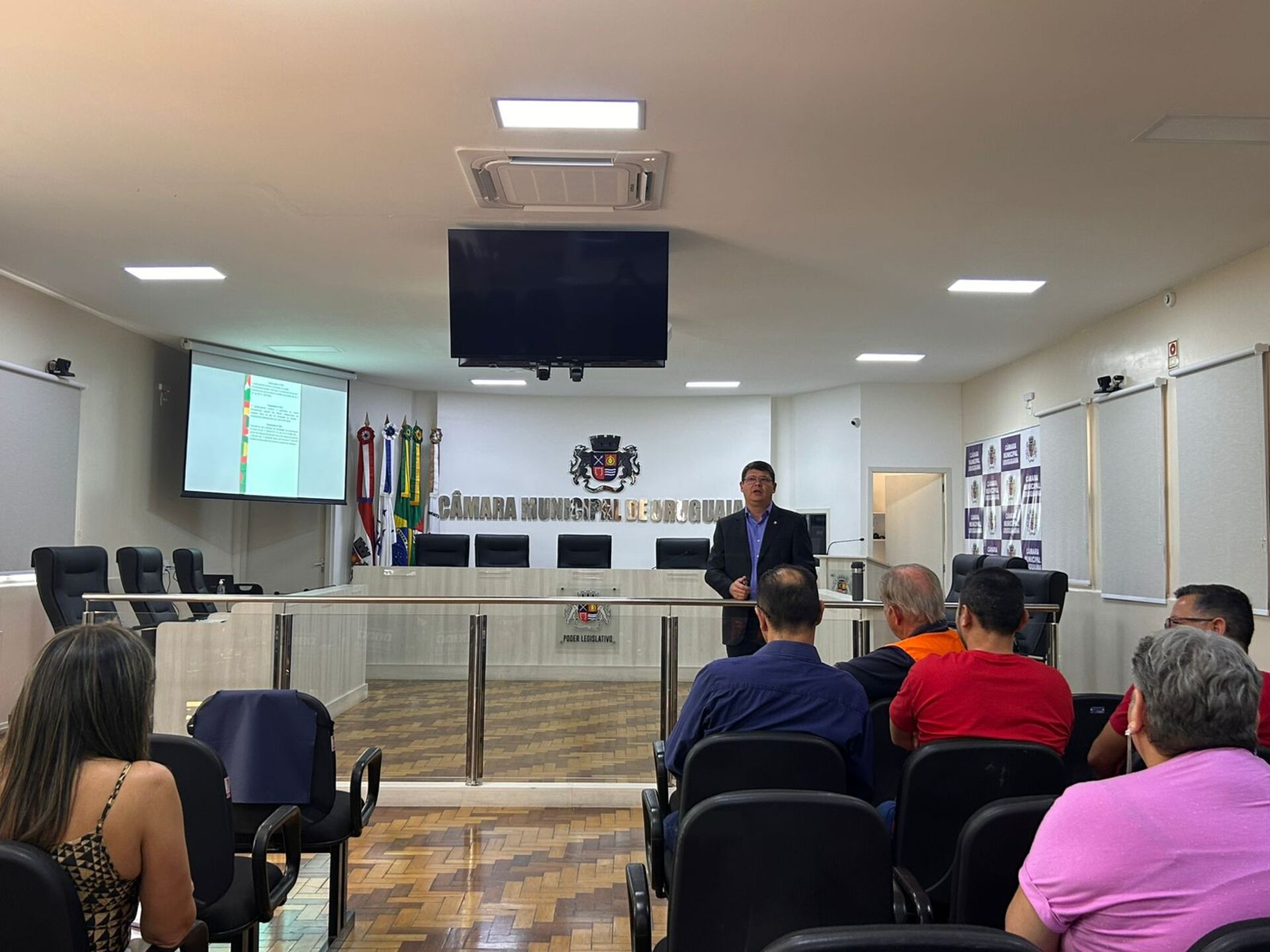 O encontro ocorreu na Câmara Municipal