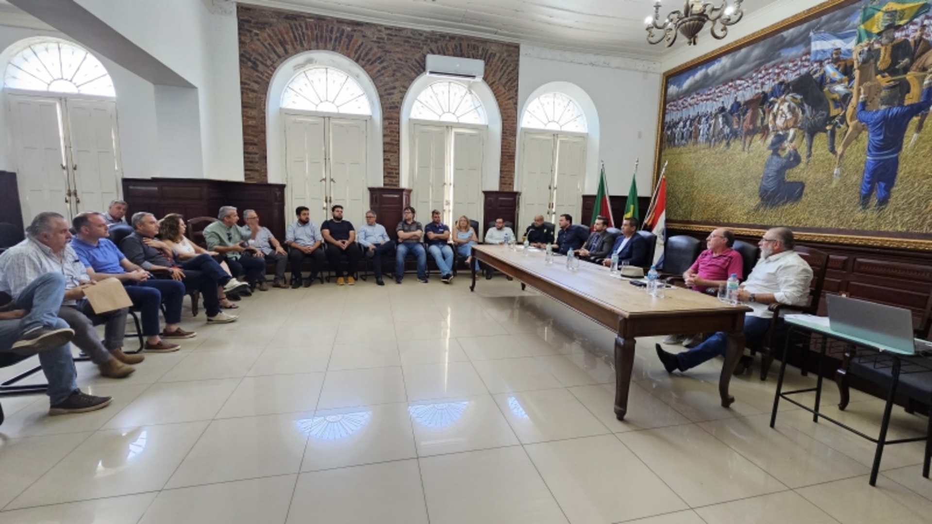 Após reunião nesta terça-feira, demanda deverá ser encaminhada à autoridades federais