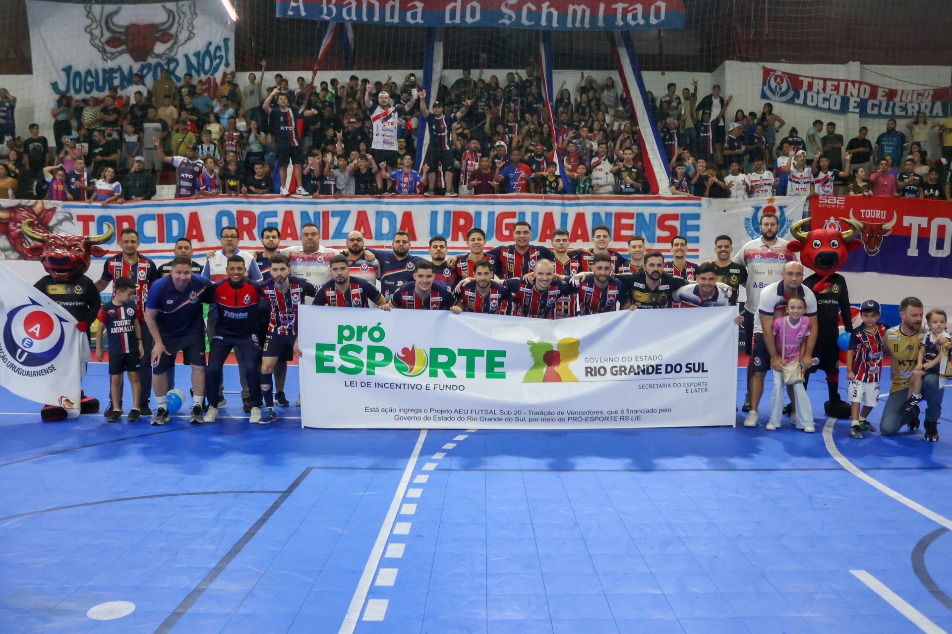 Em 2024, a Uruguaianense conquistou a Copa dos Pampas (Adulto) e o Brasileiro de Ligas Sub-20
