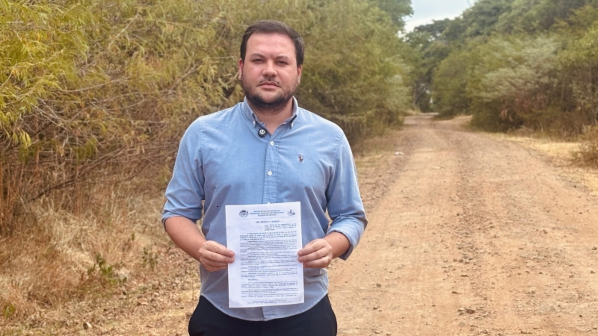 Para Delgado, quadro de estiagem acarreta danos humanos, materiais e prejuízos econômicos ao município