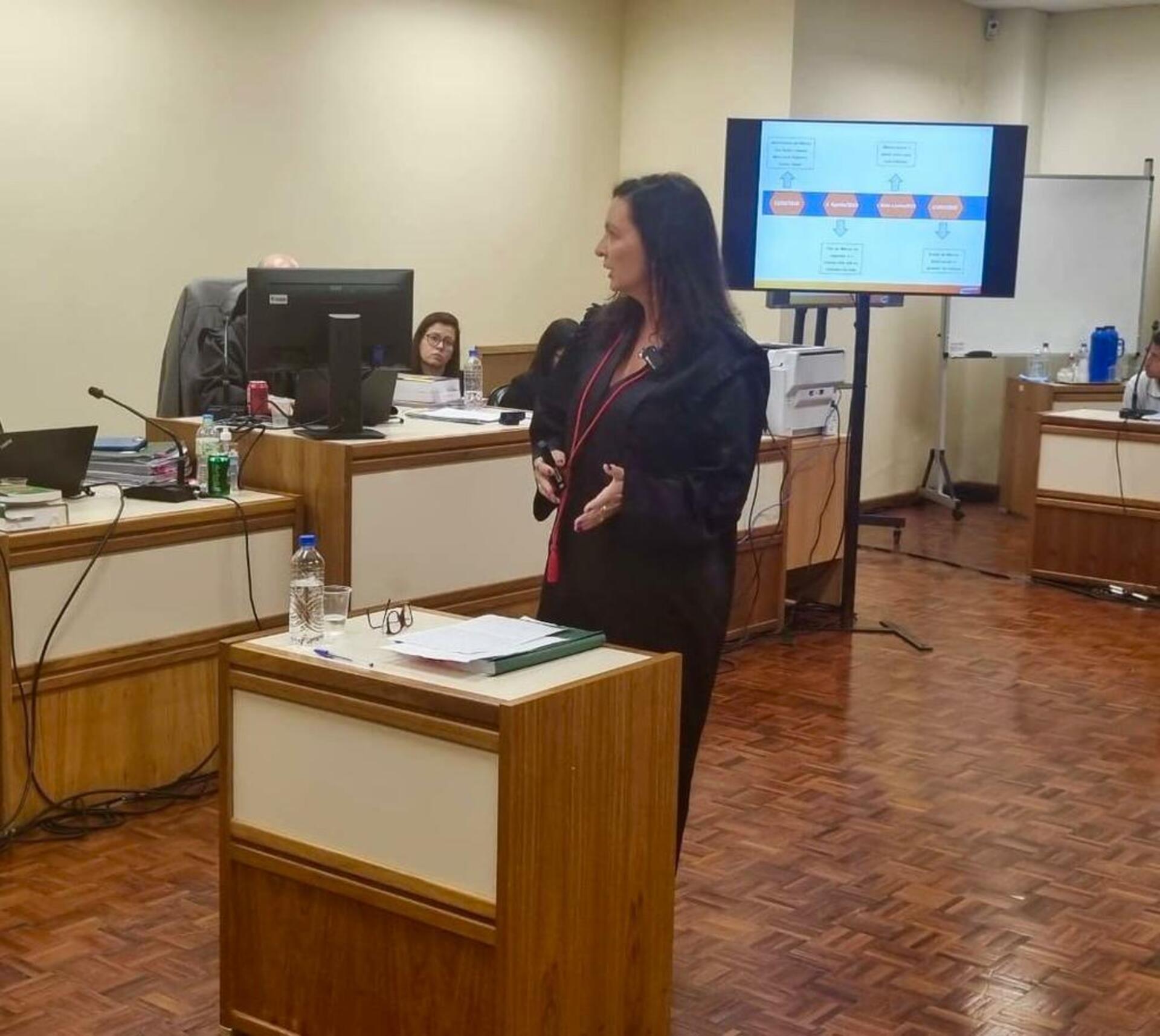 Promotora de Justiça Rochelle Jelinek foi responsável pela acusação