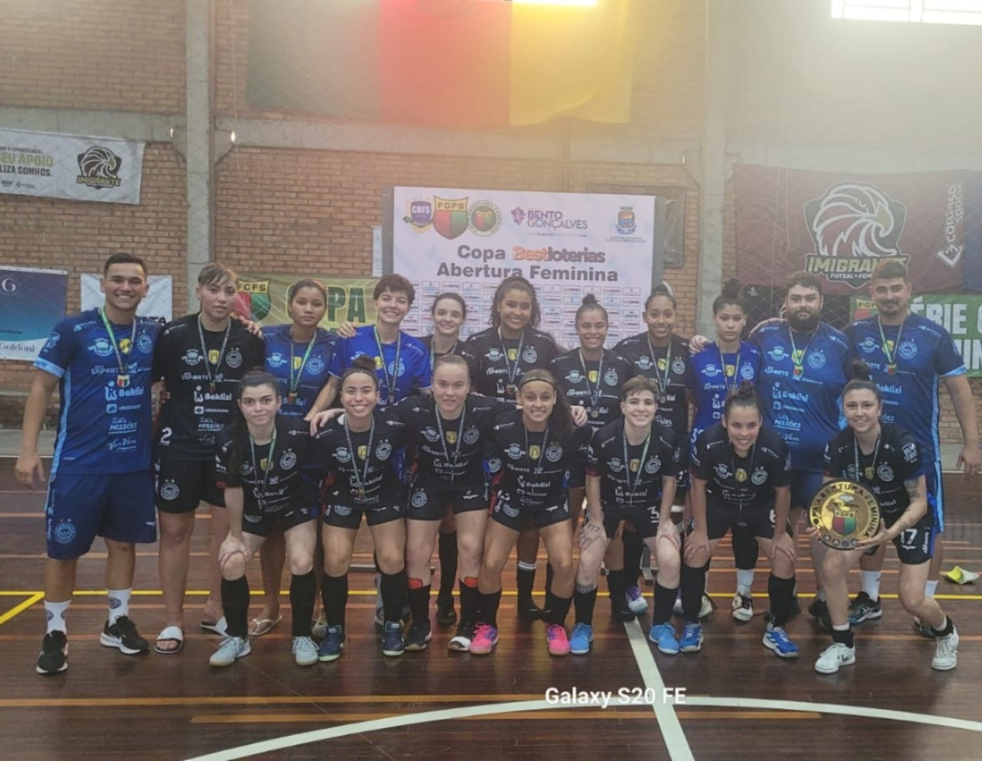 Equipe de futsal feminino da Celemaster encerra Copa Abertura com vice-campeonato.