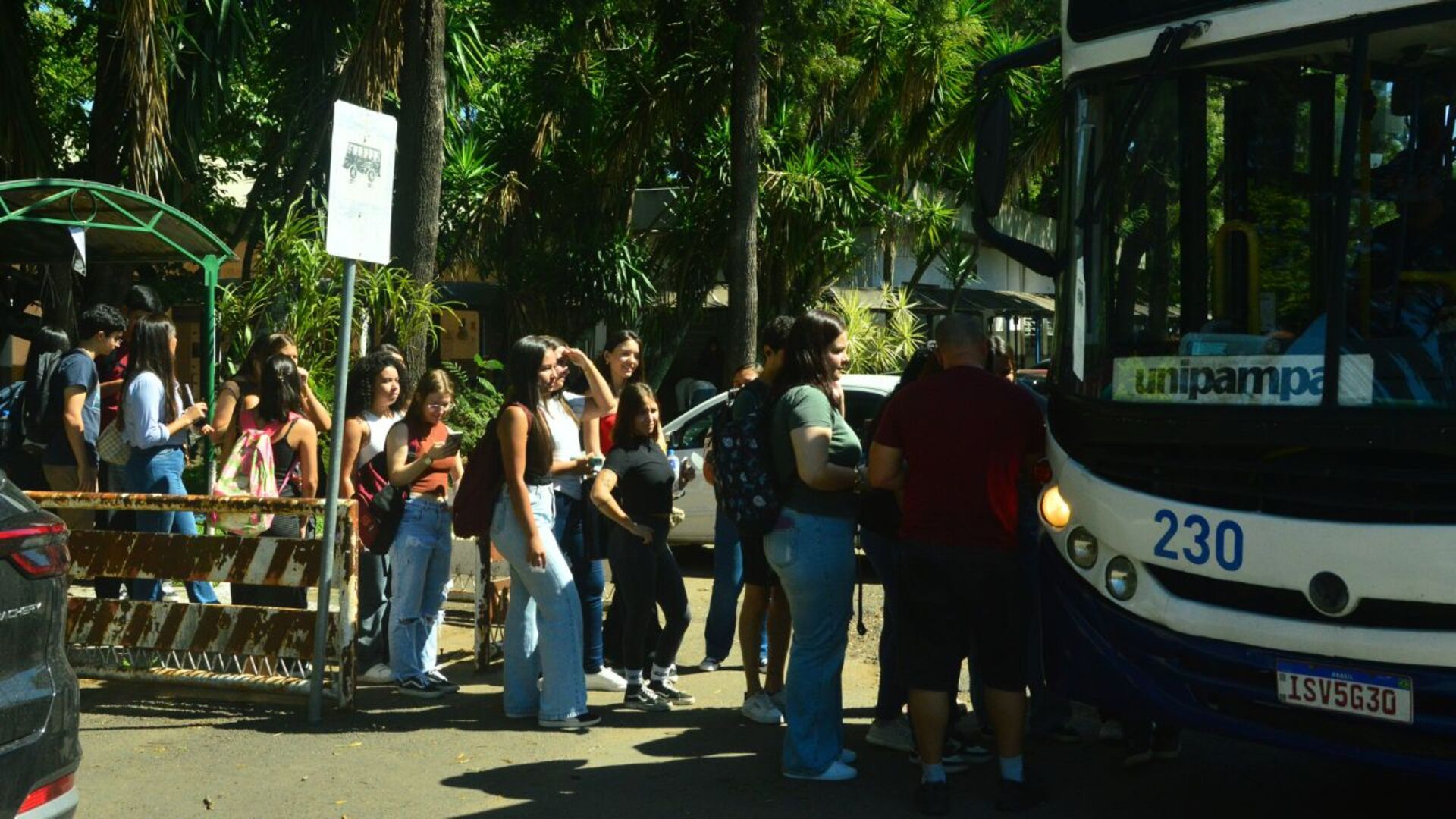 O campus da Unipampa em Uruguaiana é localizado na BR 472