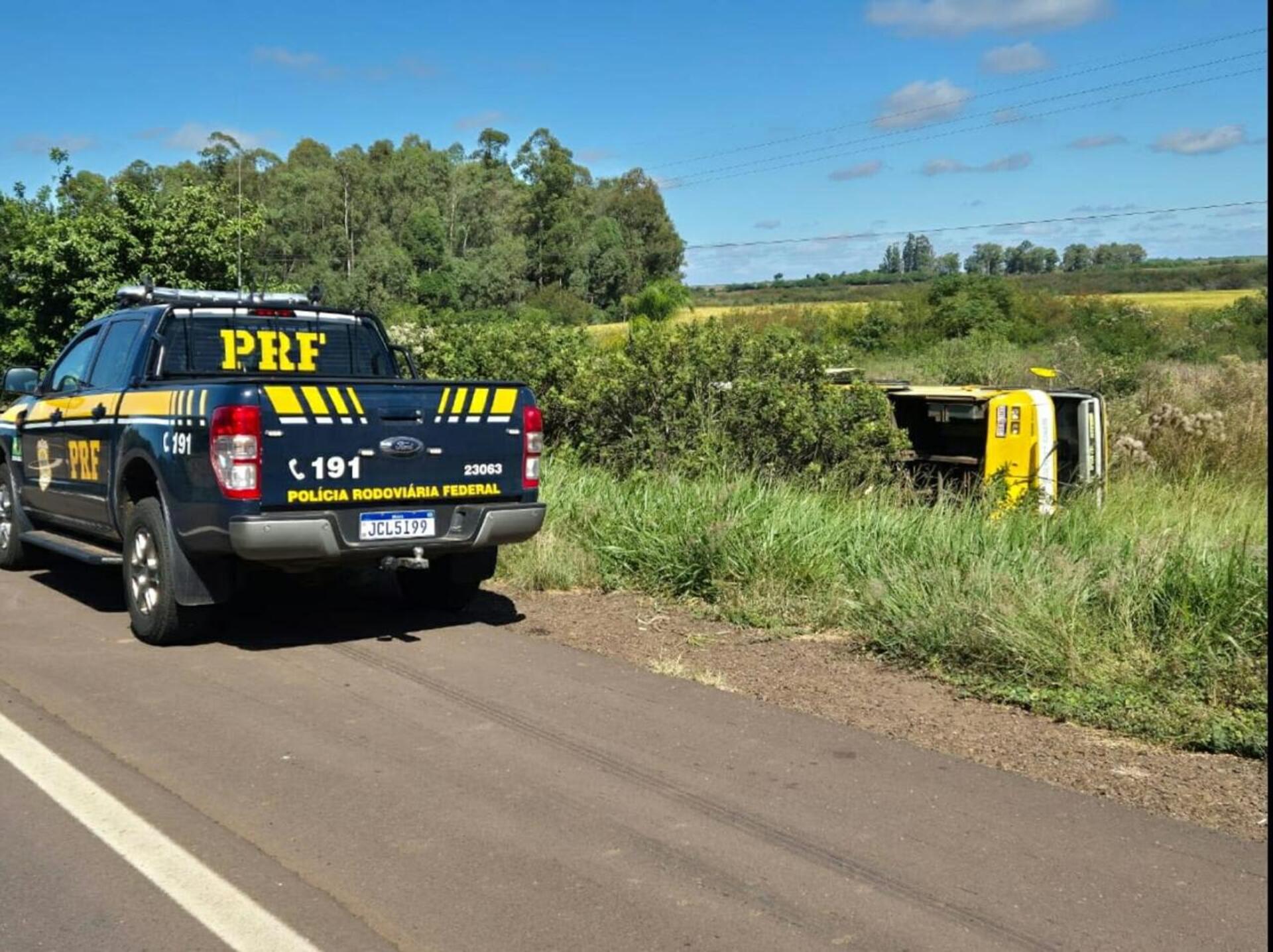 Motorista perdeu o controle após ser atingido por uma abelha