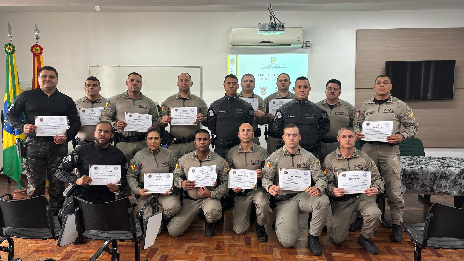 Curso de Atendimento Pré-Hospitalar em Combate qualifica agentes para atuar em situações de alto risco