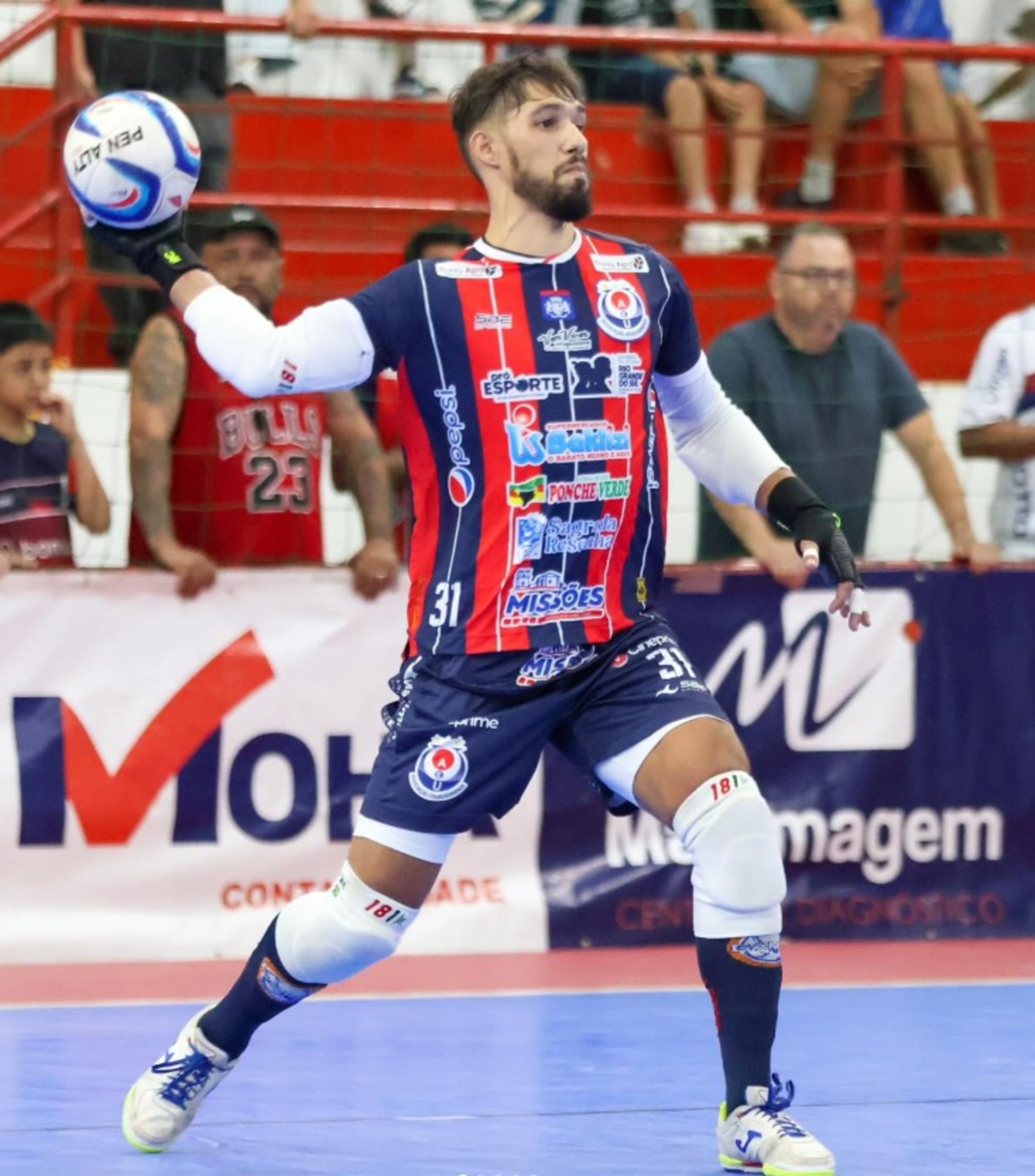 Goleiro Deivd tem sido um dos destaques da Uruguaianense na atual temporada