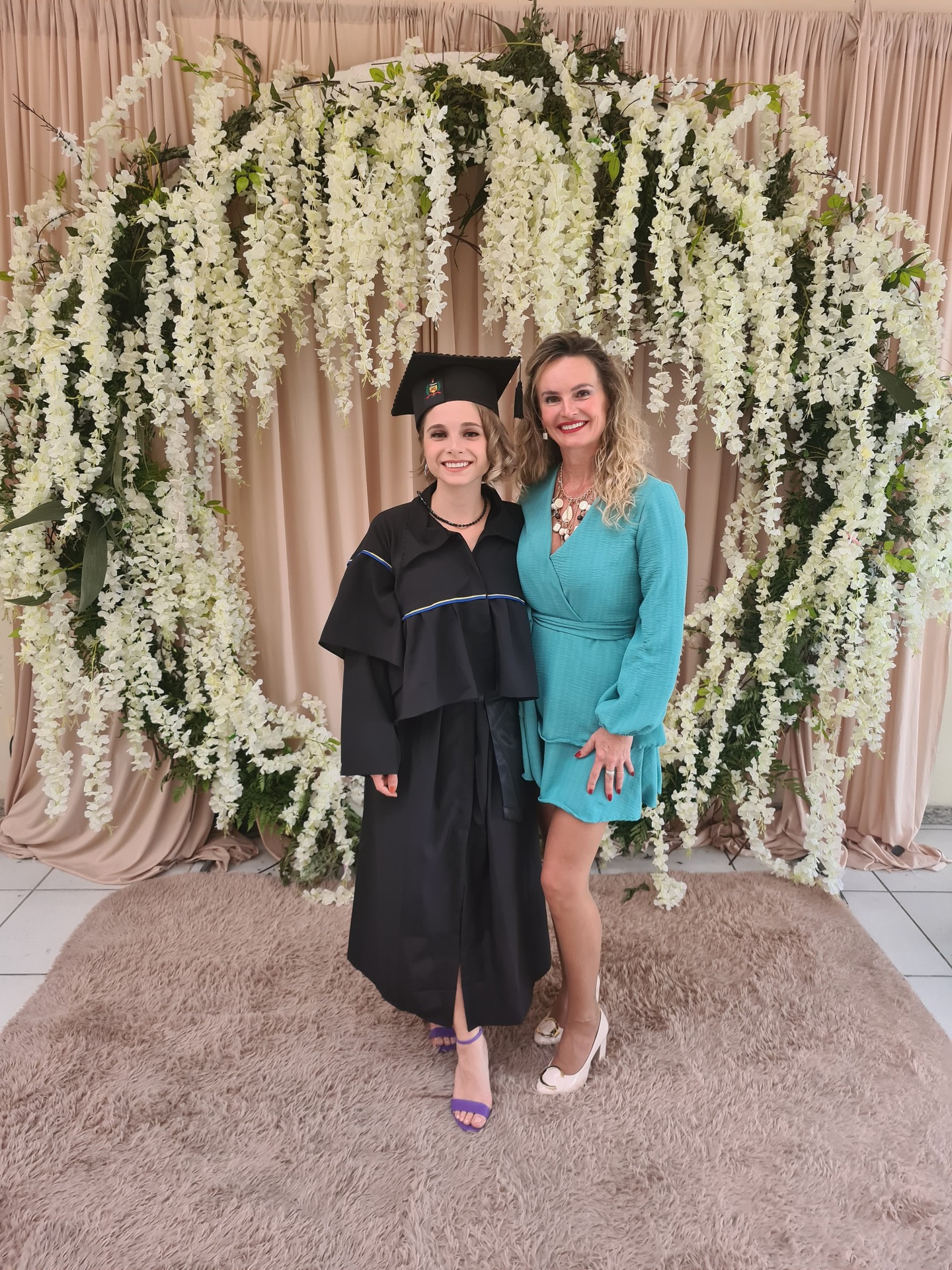Cátia e filha Rachel
