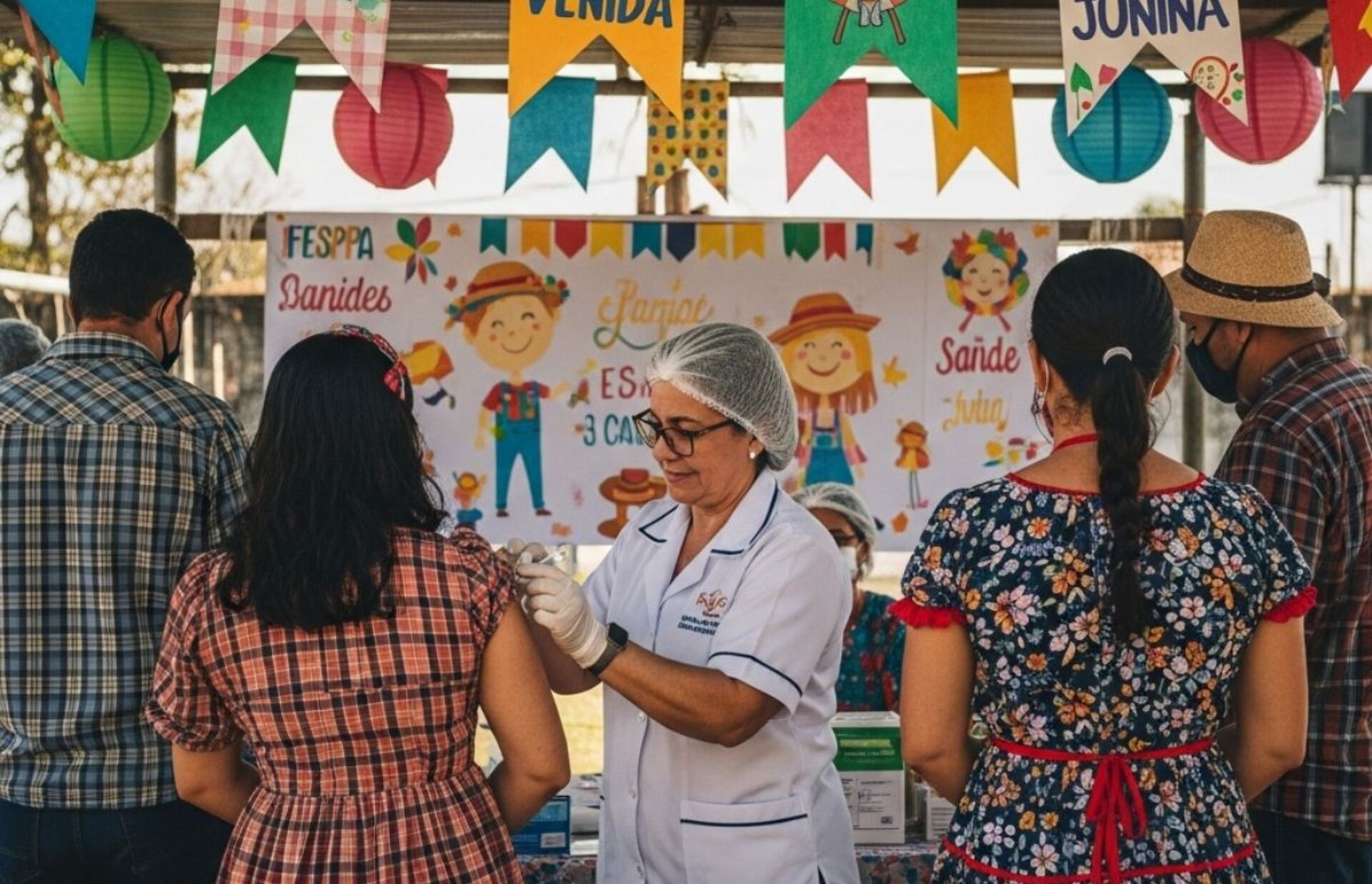 A campanha visa incentivar a imunização local, garantindo a proteção da saúde da população