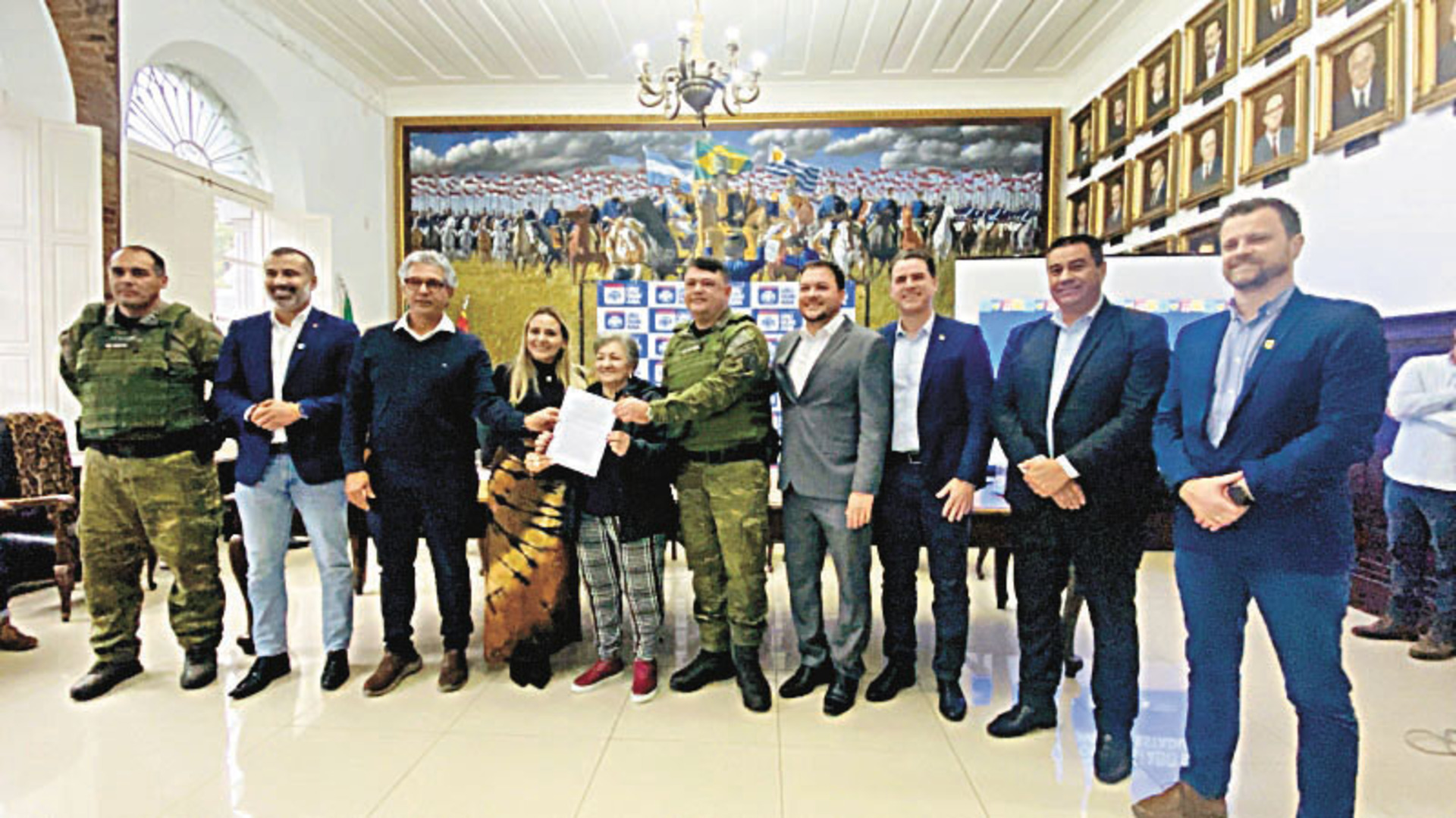 Entrega foi formalizada nesta semana, durante visita de secretários estaduais