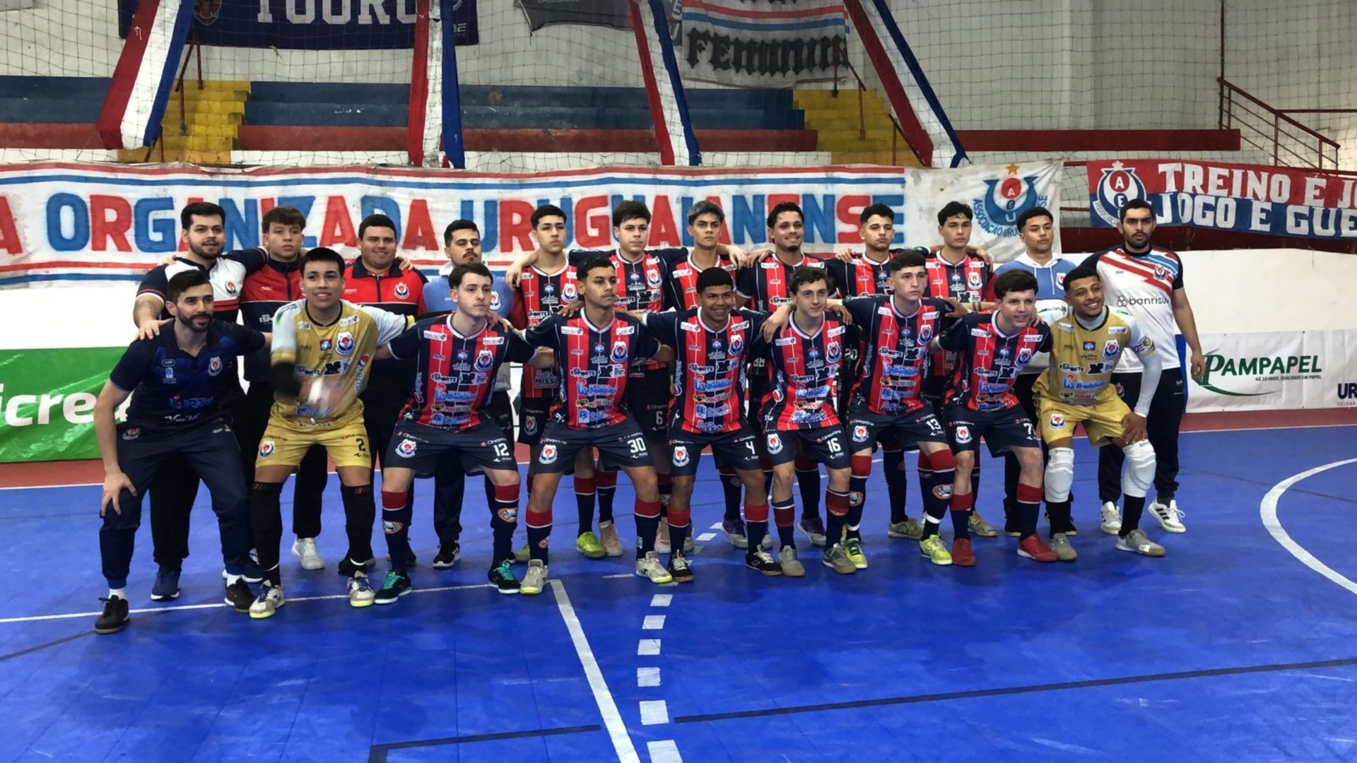 Time Sub-20 da Uruguaianense teve mais uma grande vitória de virada