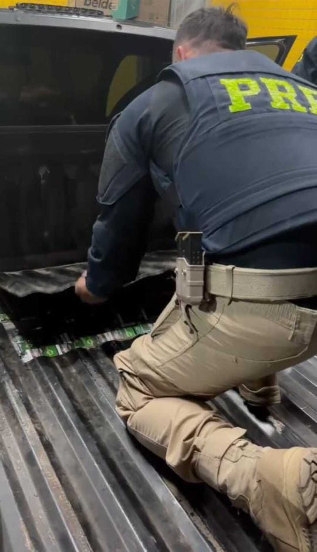 Homem foi encaminhado à Penitenciária Modulada após flagrante.