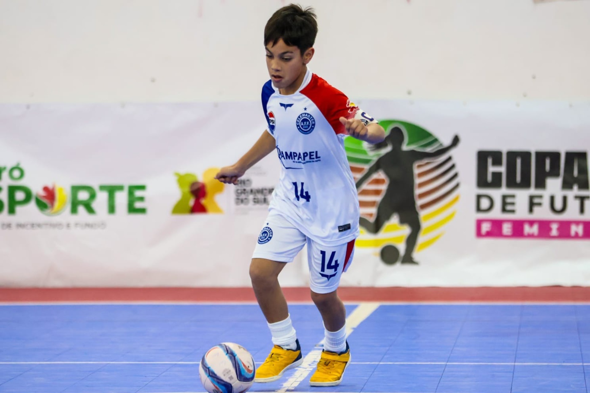 Representando Uruguaiana, a Celemaster é a equipe anfitriã da rodada e reforça seu protagonismo no futsal de base masculino