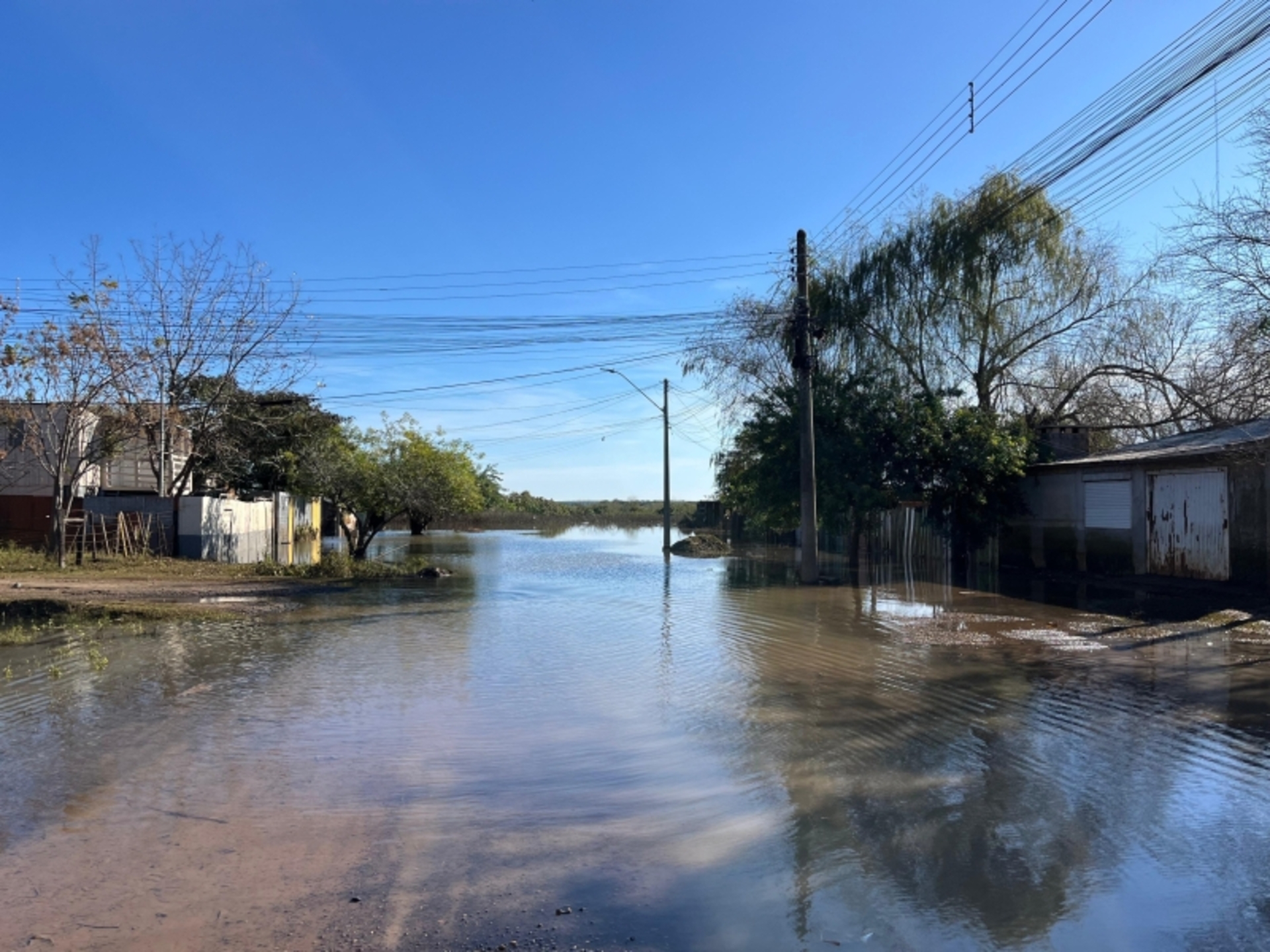 Rio Uruguai volta a subir em São Borja, Itaqui e Uruguaiana