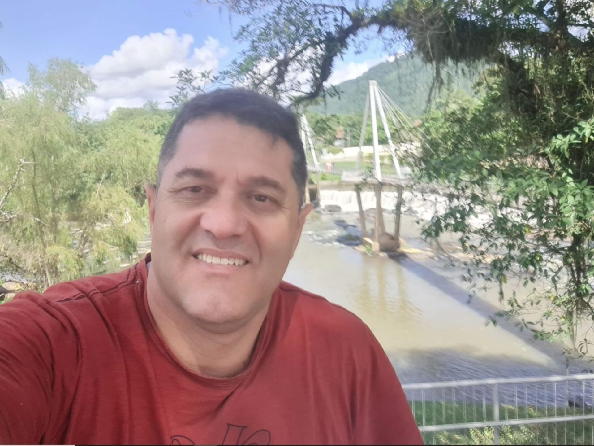 Fábio Fan, de 45 anos, perdeu a vida em colisão em Indaial.
