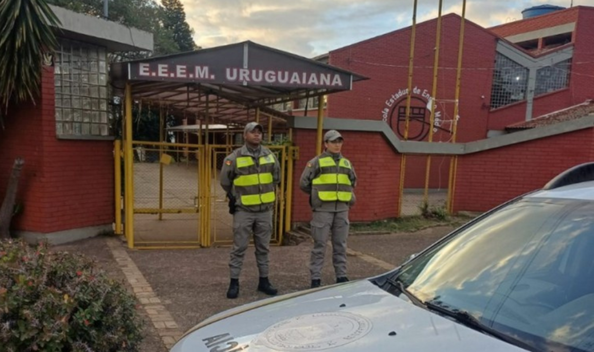 Patrulhamento foi intensificado para proteger escolas e garantir tranquilidade à comunidade