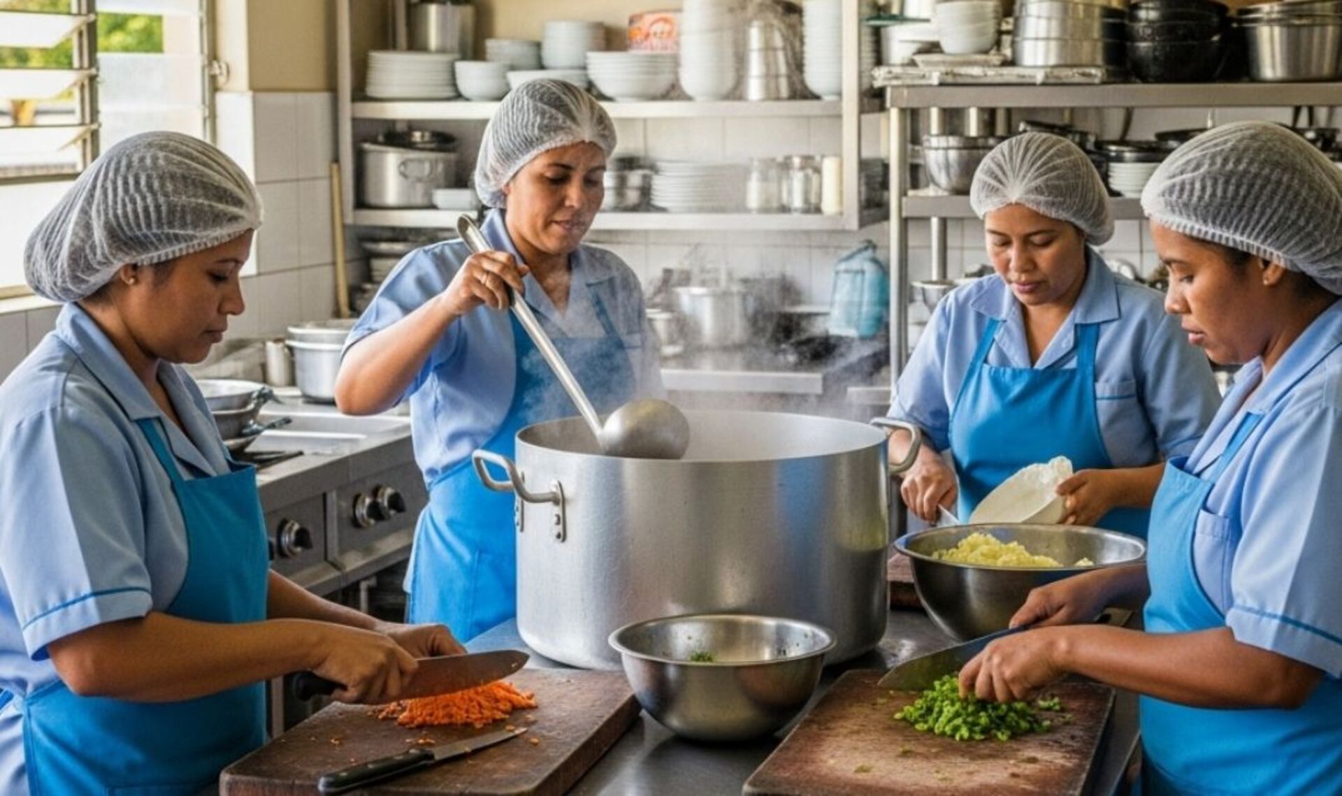 O Concurso de Receitas “Nutrindo a Educação”, promovido pela Seduc, mobiliza escolas da rede estadual com 297 instituições inscritas. As receitas podem ser elaboradas individualmente ou em dupla, valorizando o trabalho das merendeiras e incentivando hábitos alimentares saudáveis entre os estudantes.