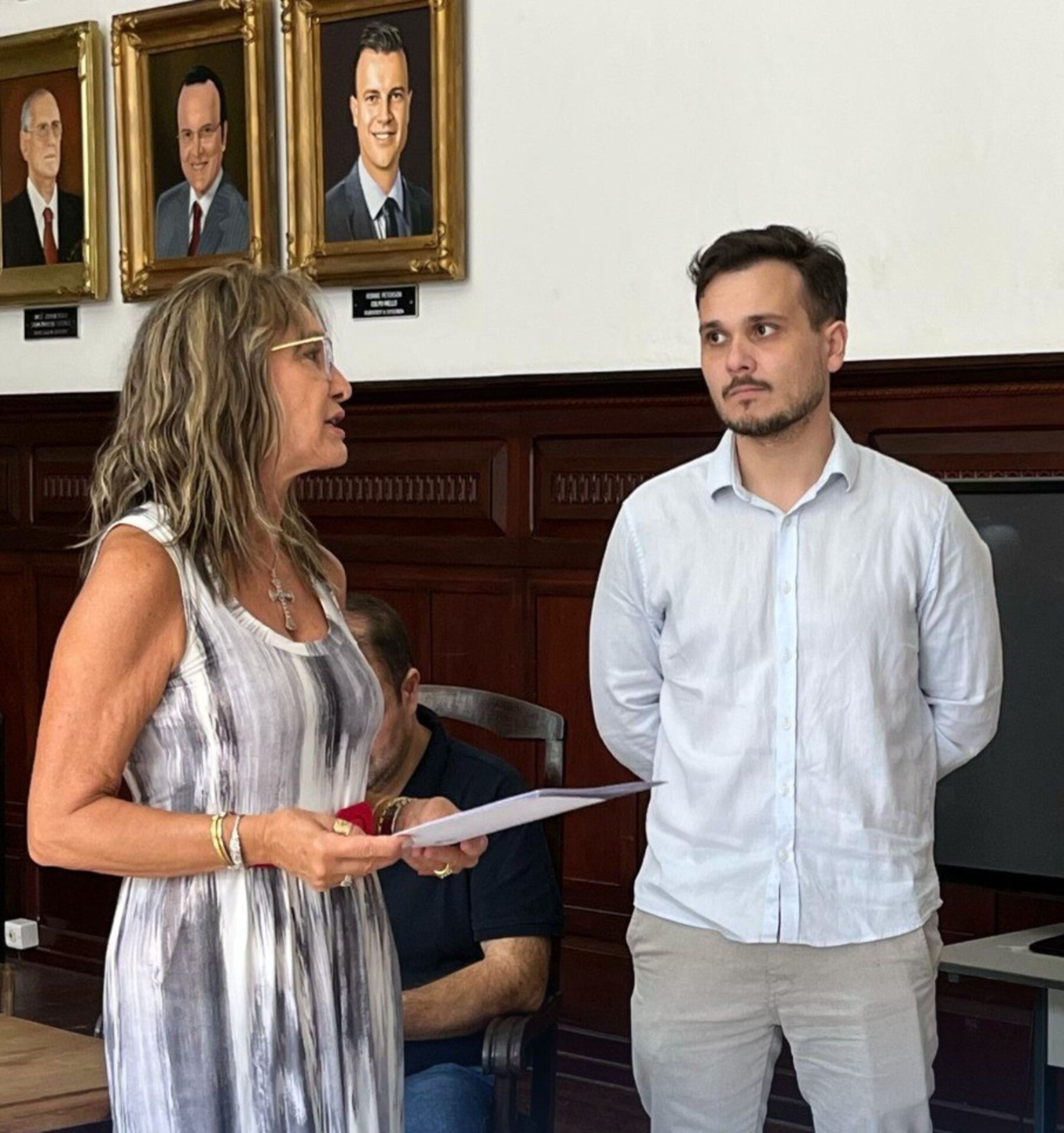 Legenda: Dionathan Nicorena vinha atuando como assessor administrativo no HSCU e agora substituirá Thaís Aramburu