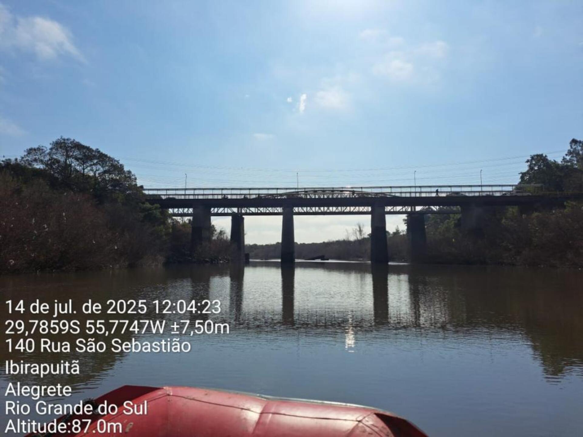 Nova ponte sobre o Rio Ibirapuitã promete aliviar congestionamentos em Alegrete, facilitando o tráfego na região leste.