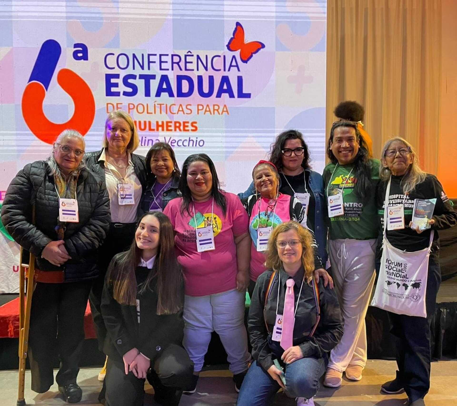 Delegadas de Uruguaiana participaram ativamente da 6ª Conferência Estadual de Políticas para Mulheres, apresentando propostas e ações inclusivas